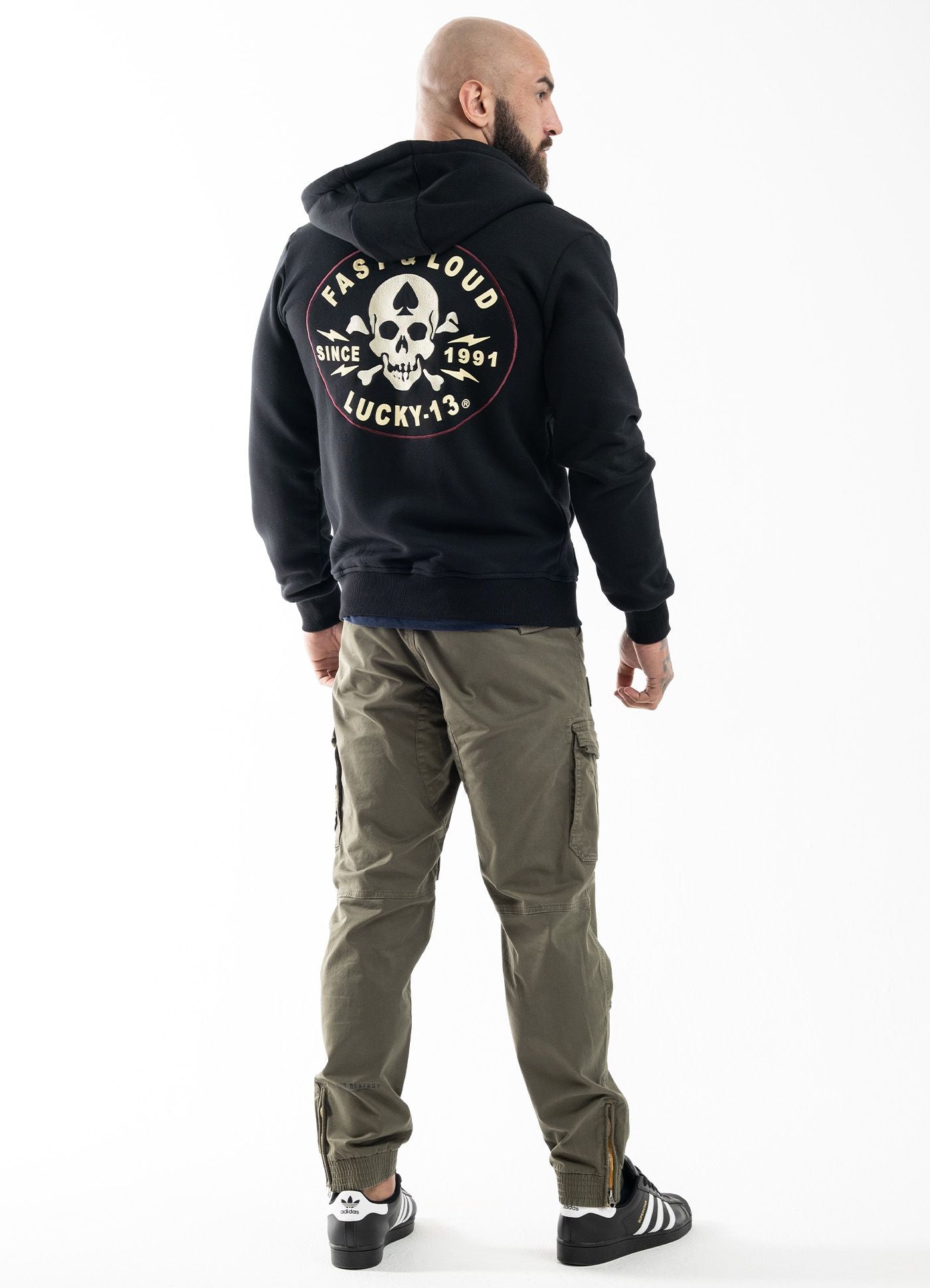 Bluza rozpinana z kapturem Fast and Loud