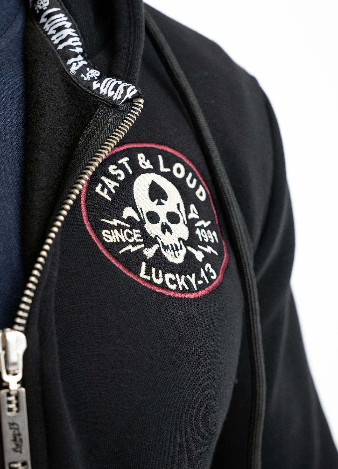 Bluza rozpinana z kapturem Fast and Loud