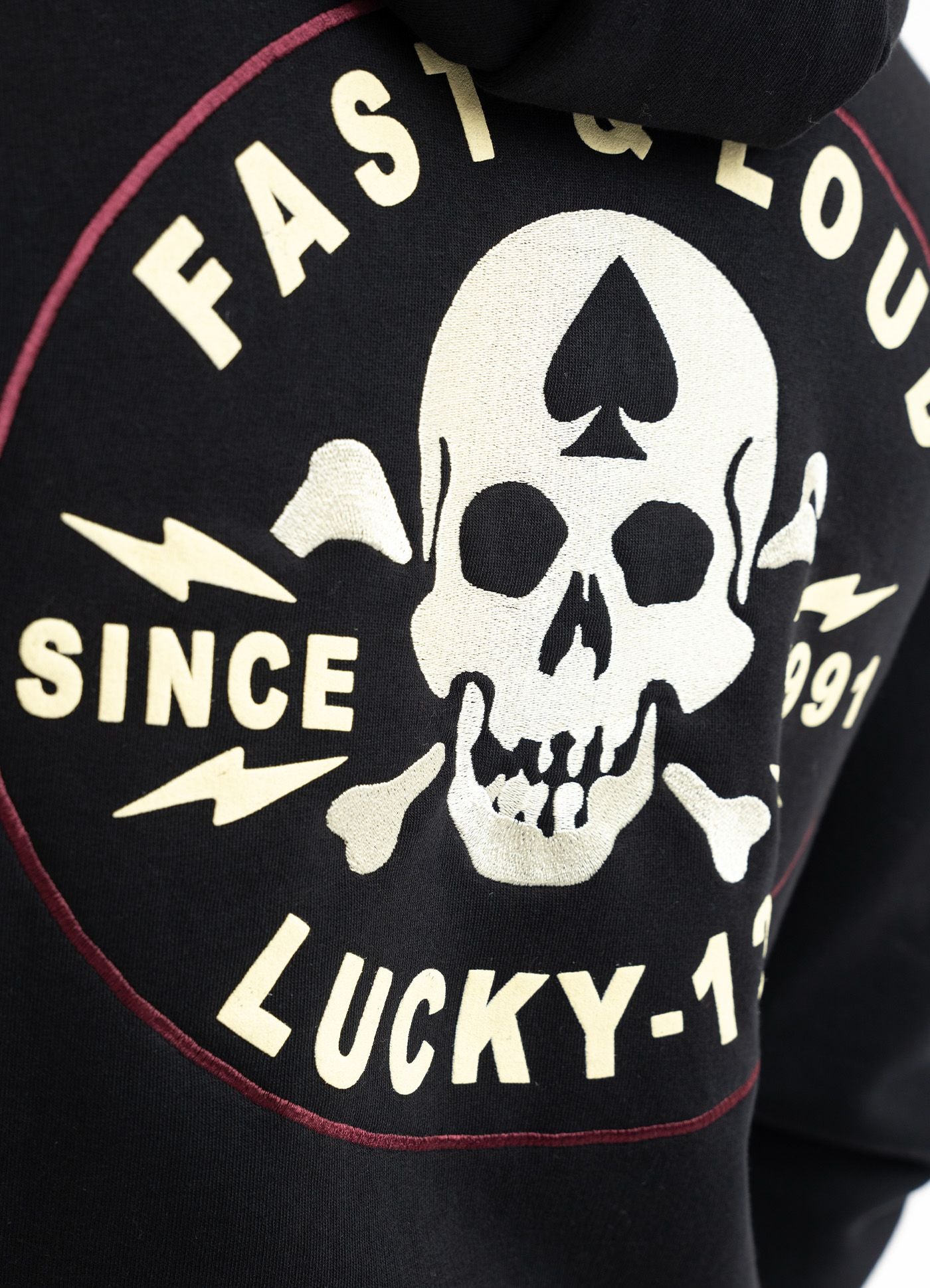 Bluza rozpinana z kapturem Fast and Loud