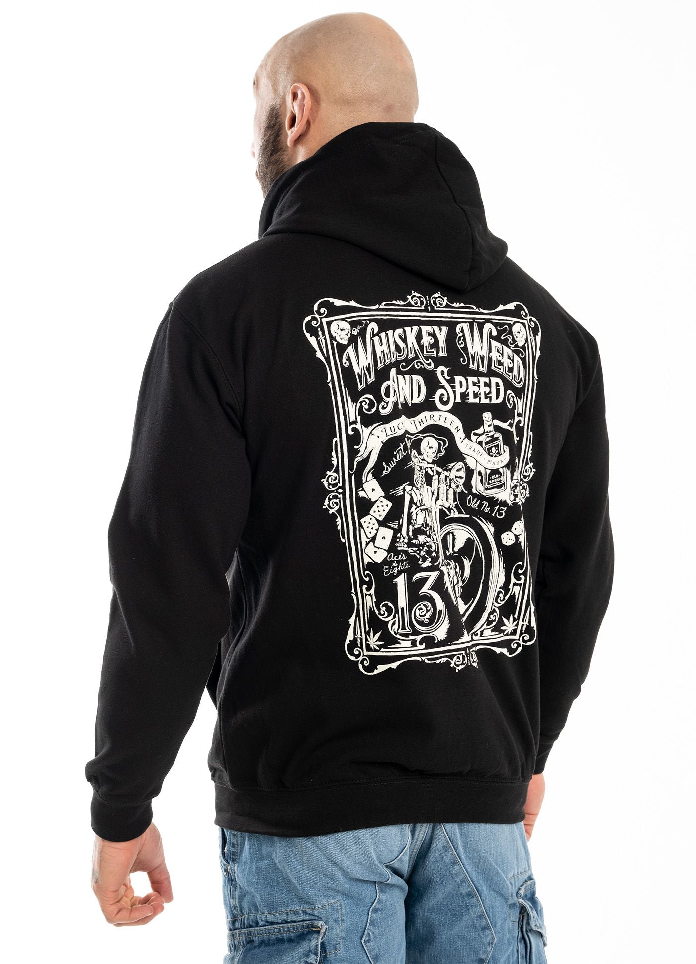 Bluza rozpinana z kapturem Old No. 13