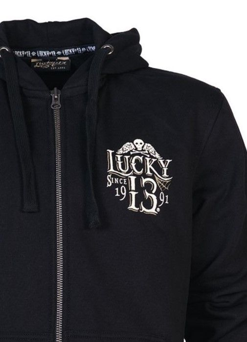 Bluza rozpinana z kapturem Dead Skull