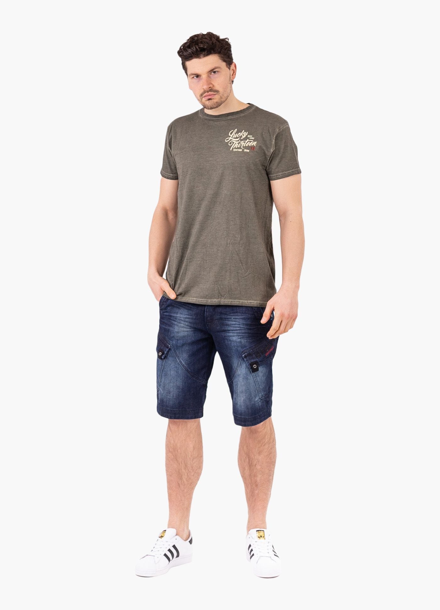 Koszulka Washed Vintage Iron