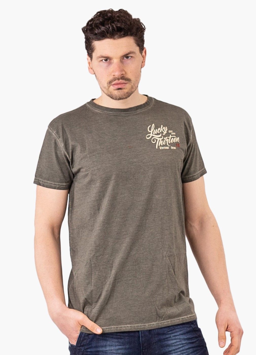 Koszulka Washed Vintage Iron