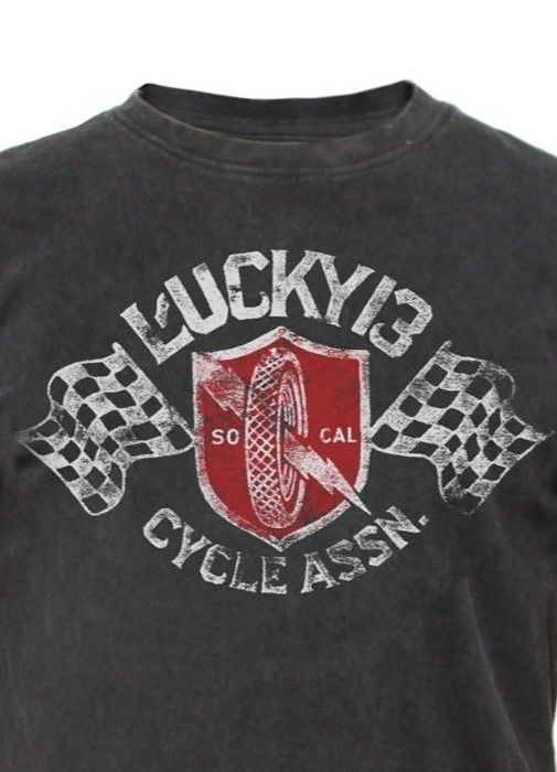Koszulka Washed Vintage L13 Cycle Assn..