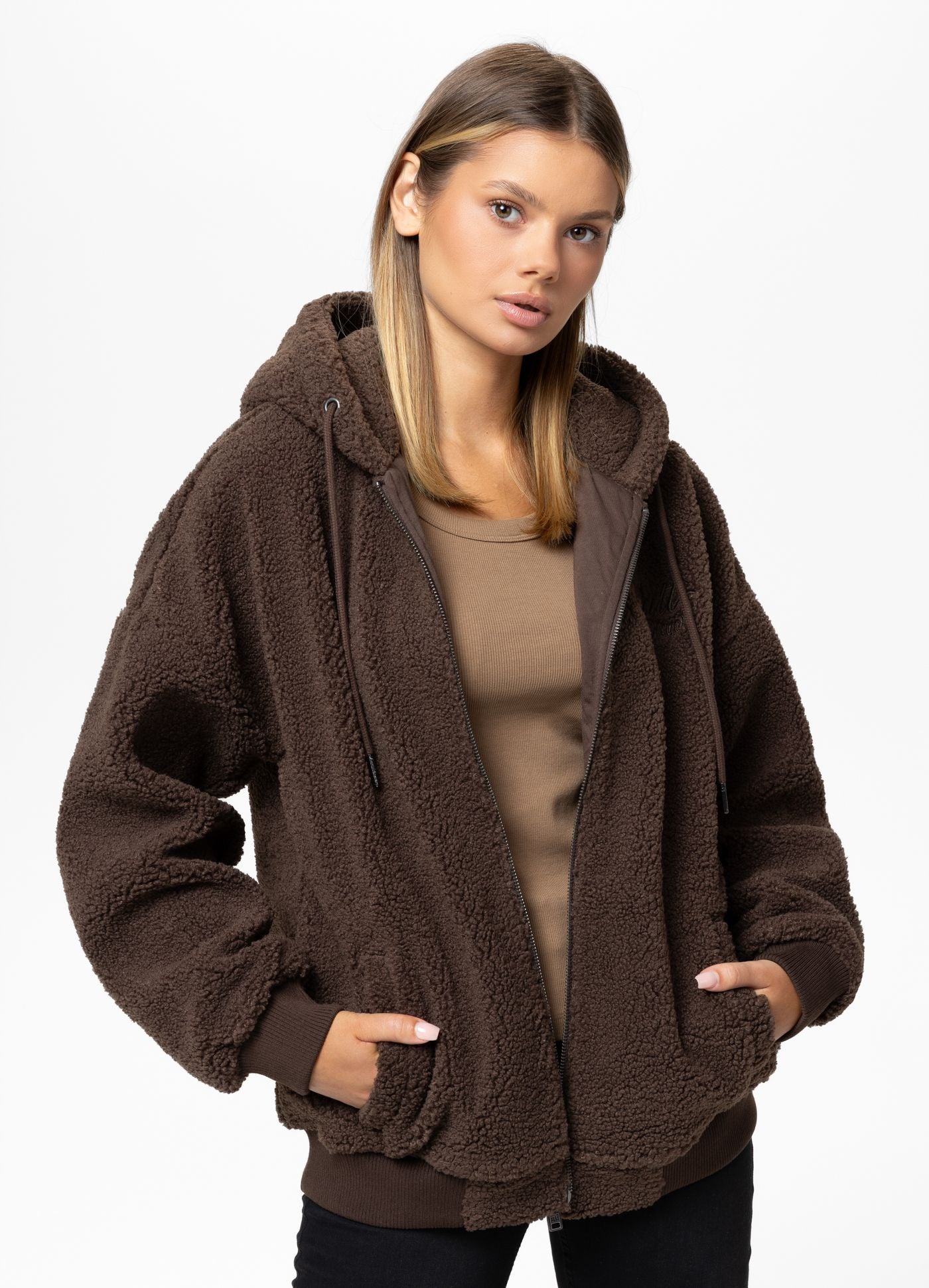 Bluza rozpinana z kapturem DAISY