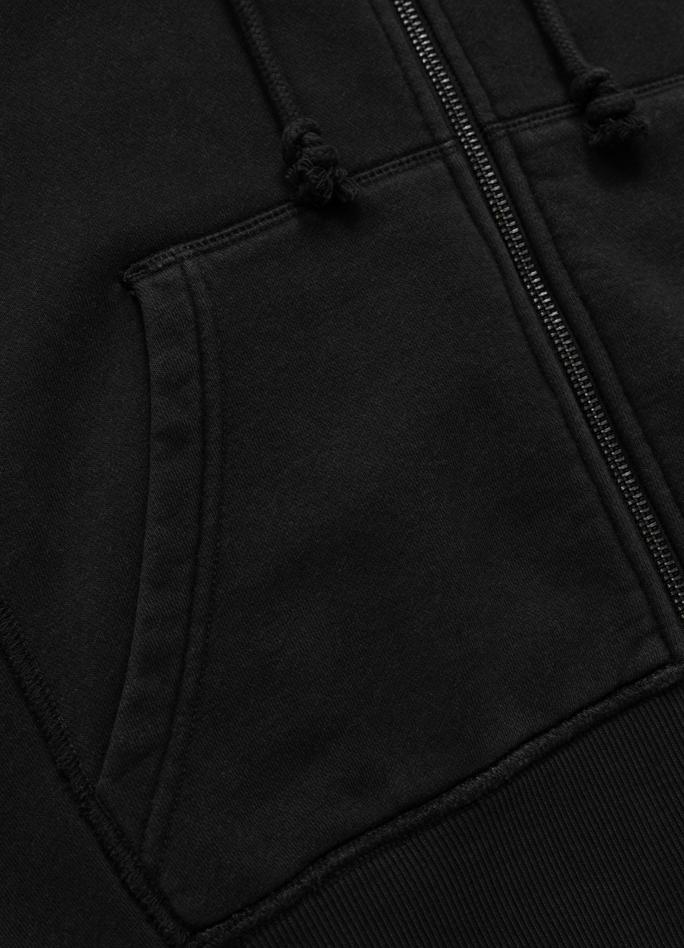 Bluza rozpinana z kapturem Washed LOVIA