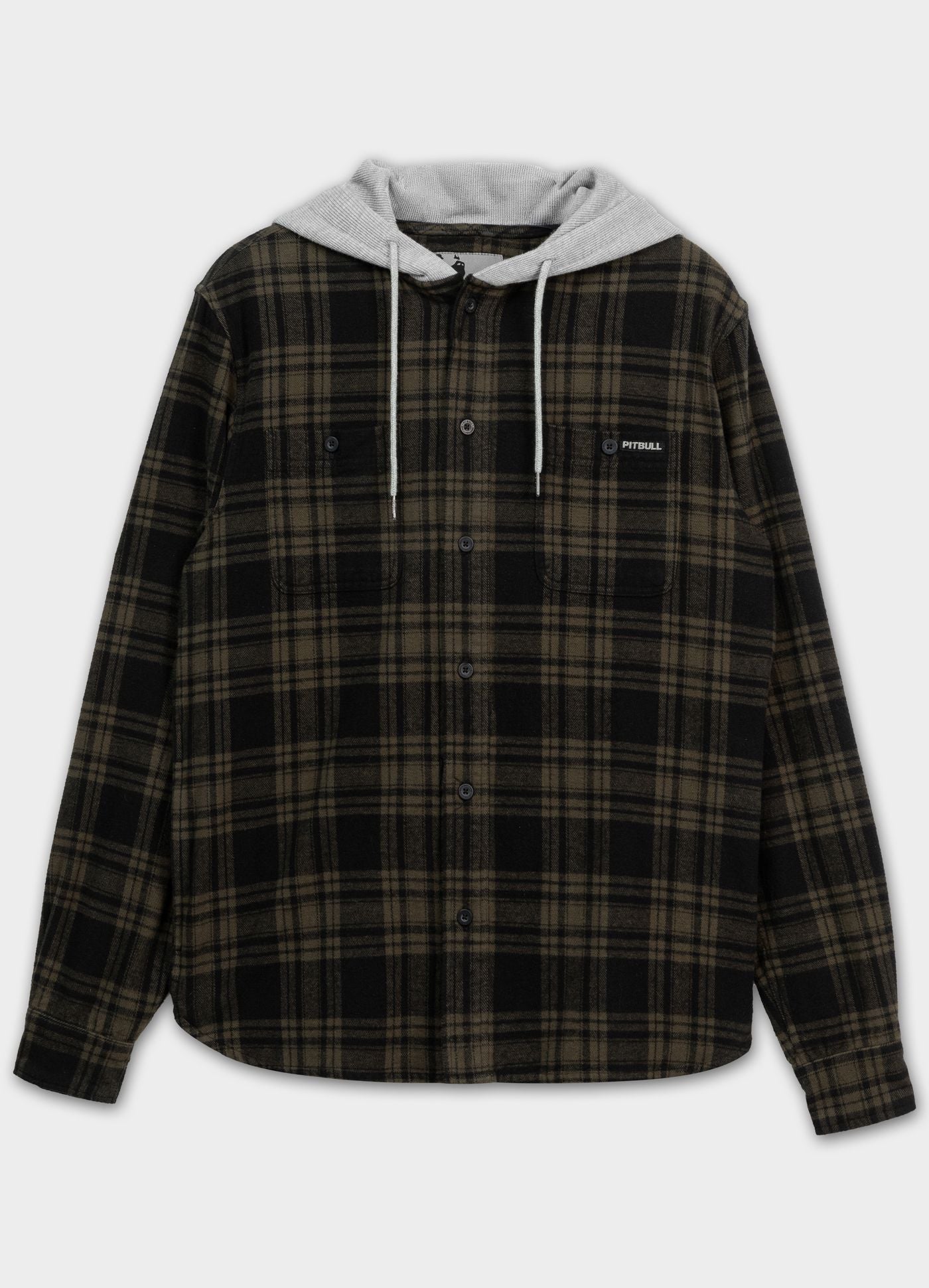 Koszula flanelowa z kapturem Woodson