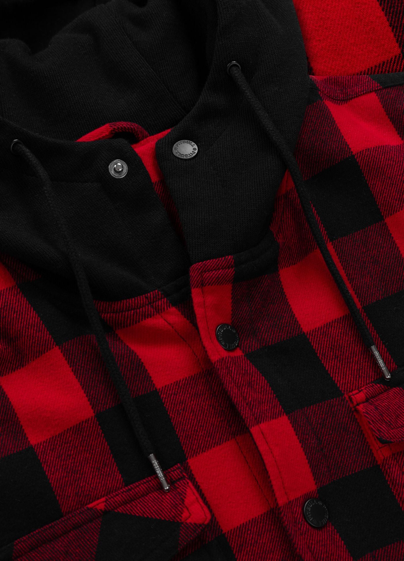 Kurtka flanelowa z kapturem Pioneer