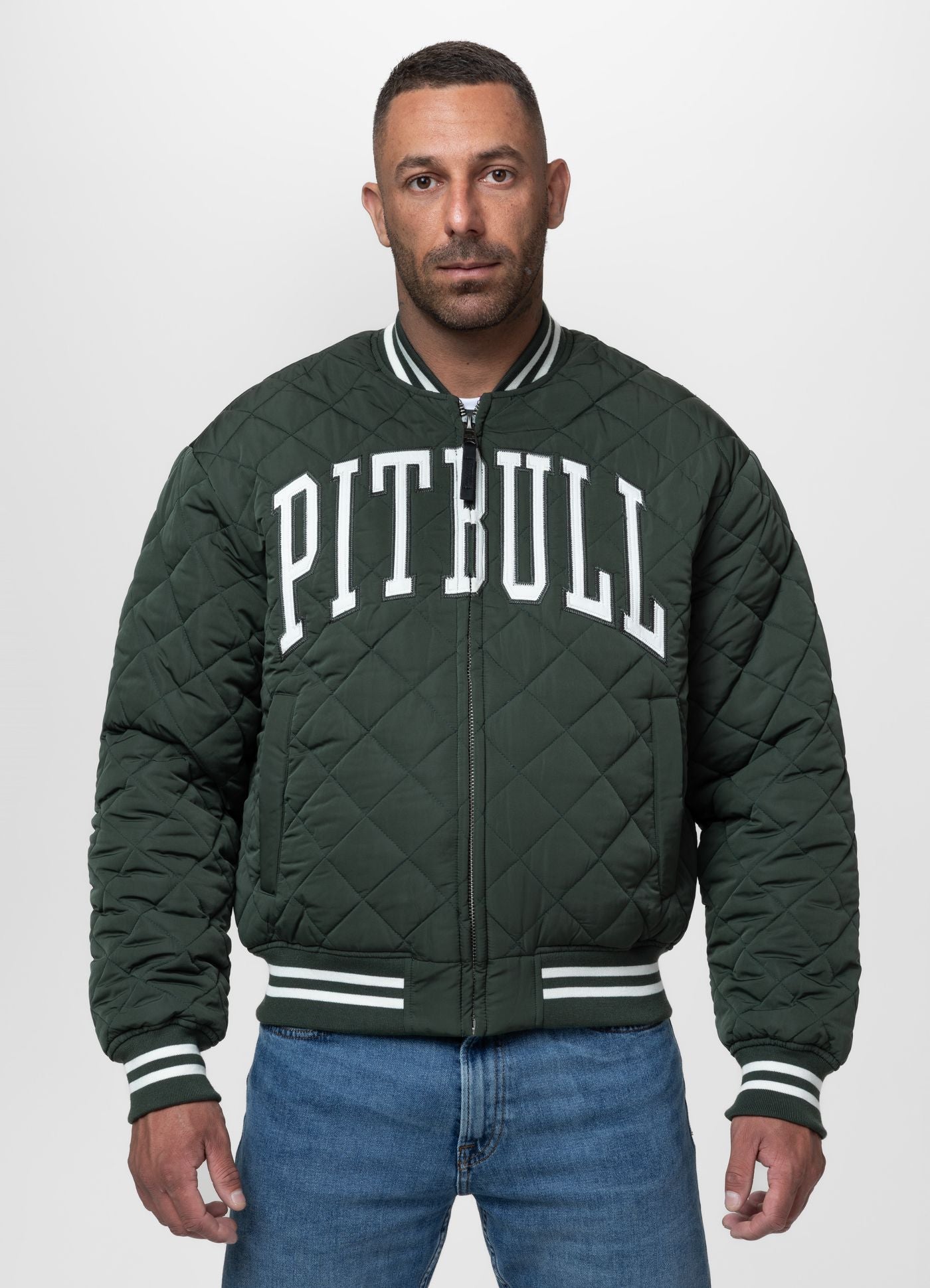 Kurtka pikowana przejściowa bejsbolówka JUPITER