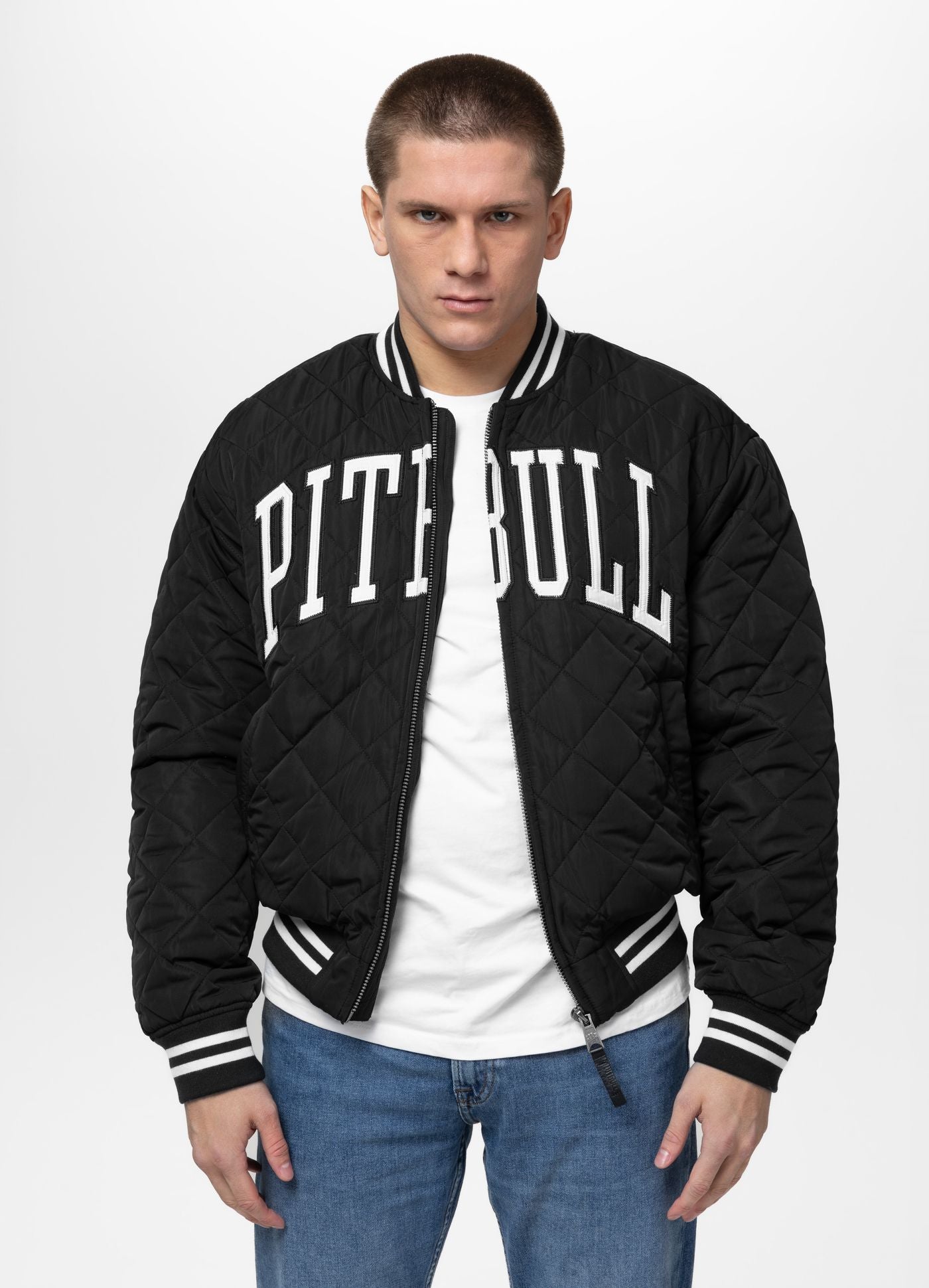 Kurtka pikowana przejściowa bejsbolówka JUPITER