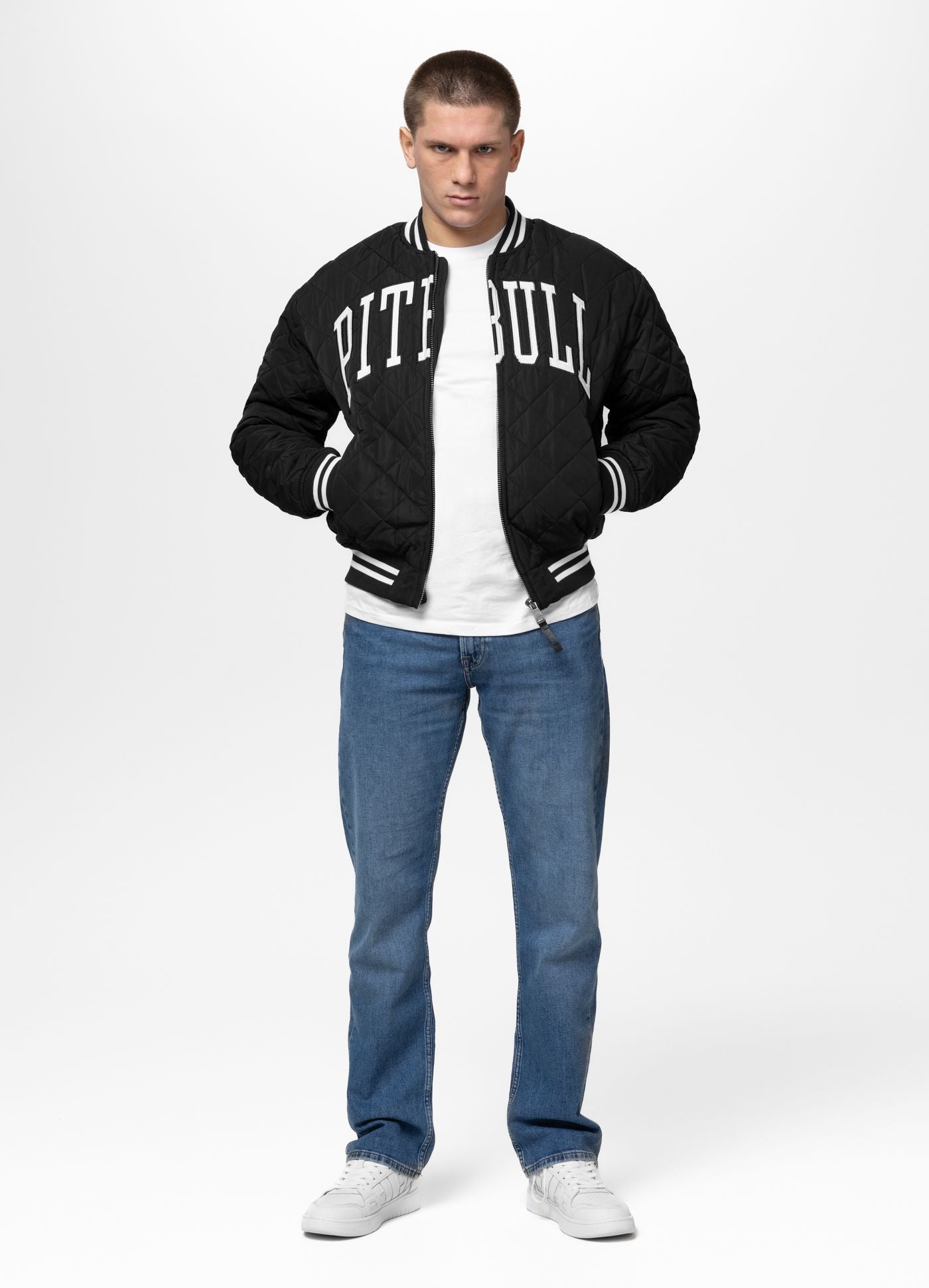 Kurtka pikowana przejściowa bejsbolówka JUPITER