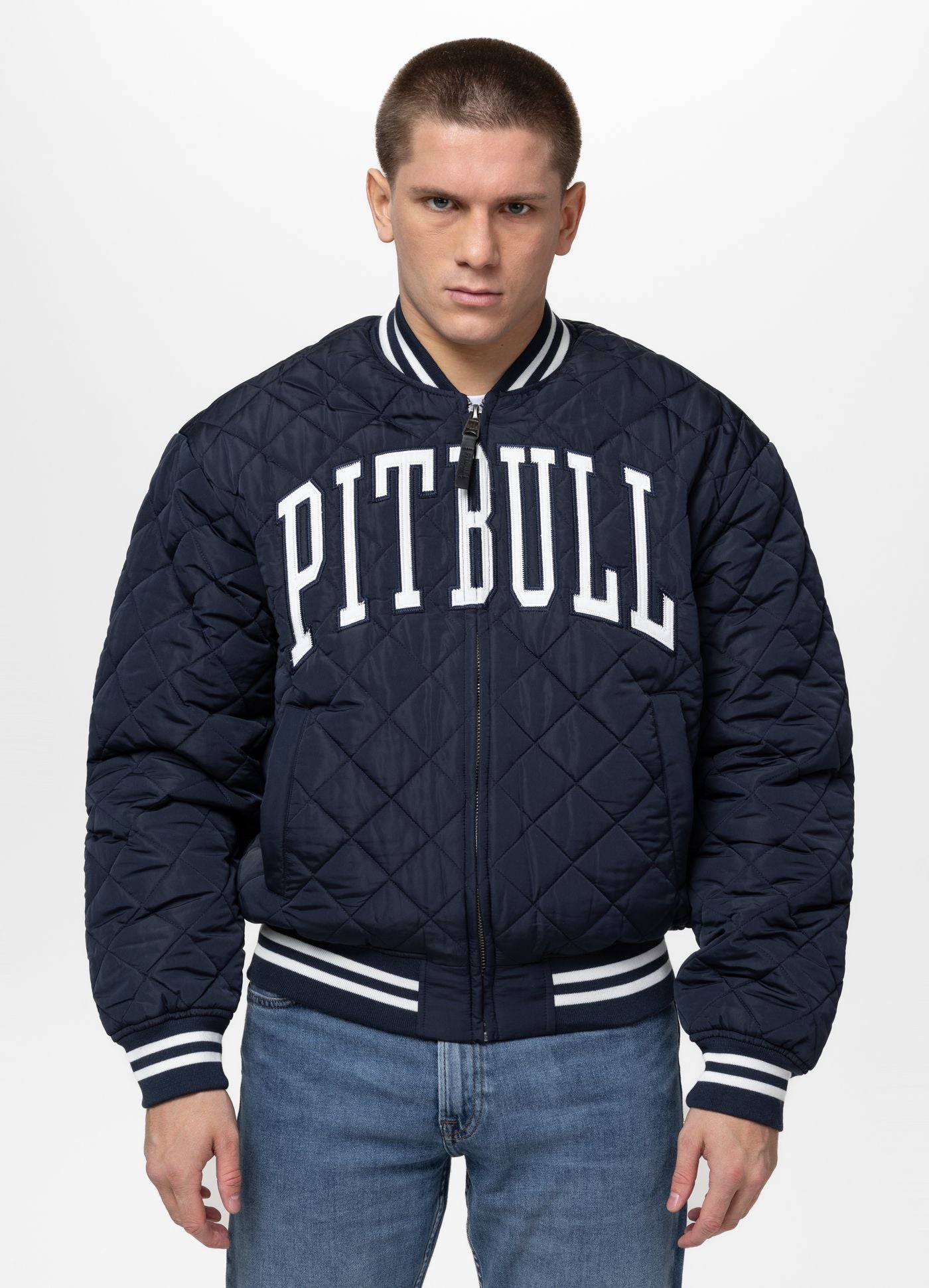 Kurtka pikowana przejściowa bejsbolówka JUPITER