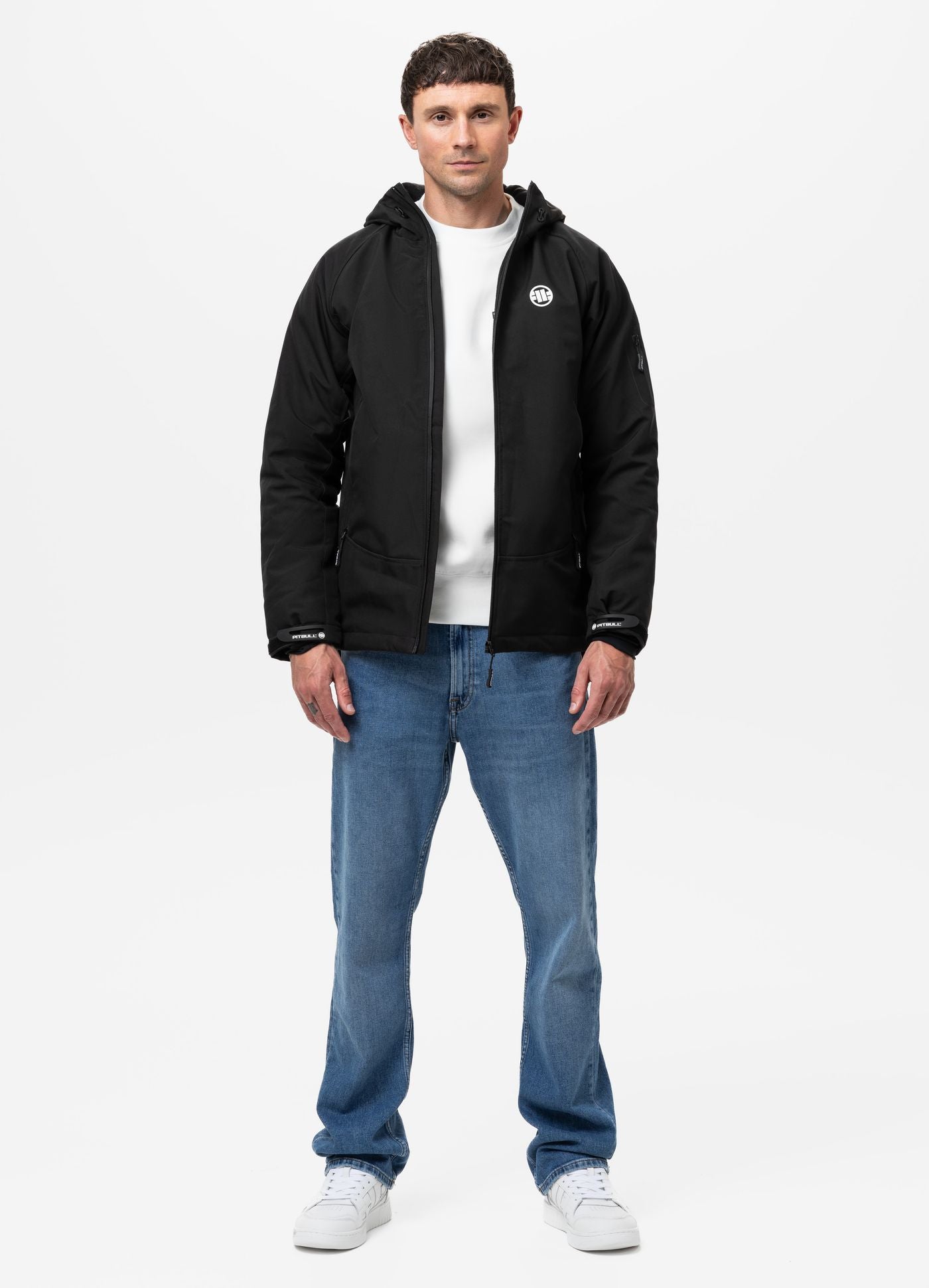 Kurtka zimowa softshell z kapturem ROCKFISH