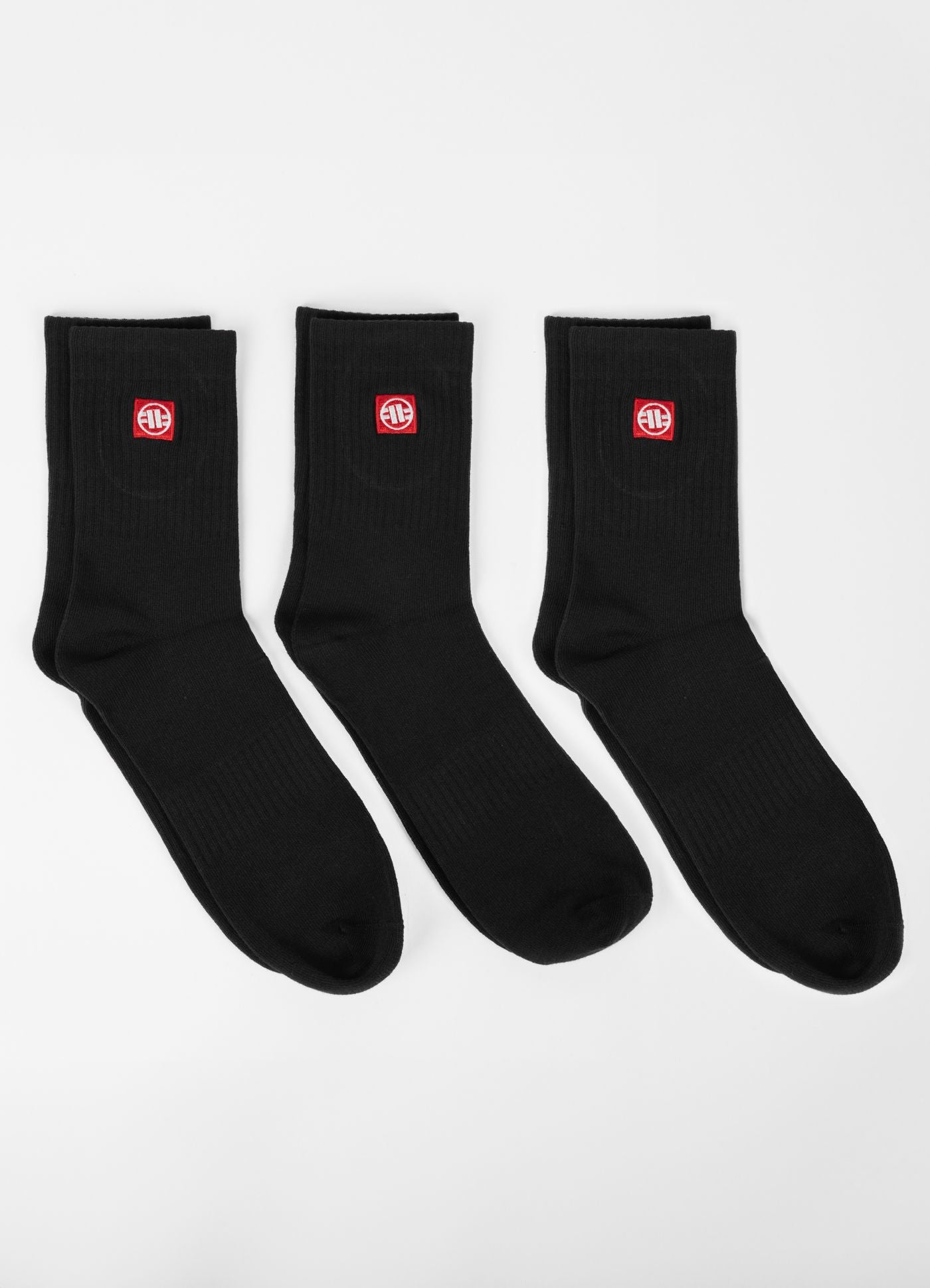 Skarpety High Ankle Logo cienkie 3-pak