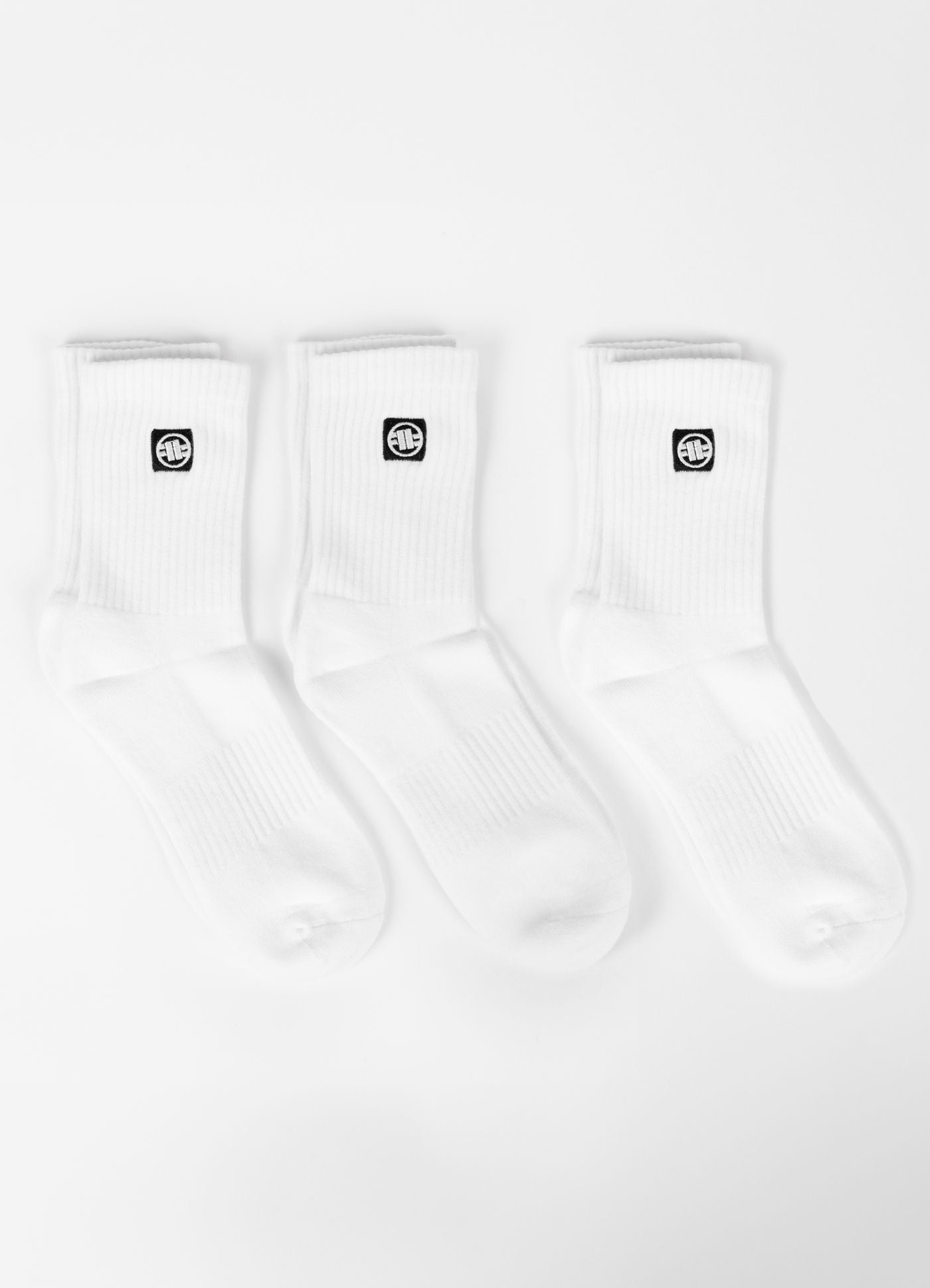 Skarpety High Ankle Logo grube 3-pak