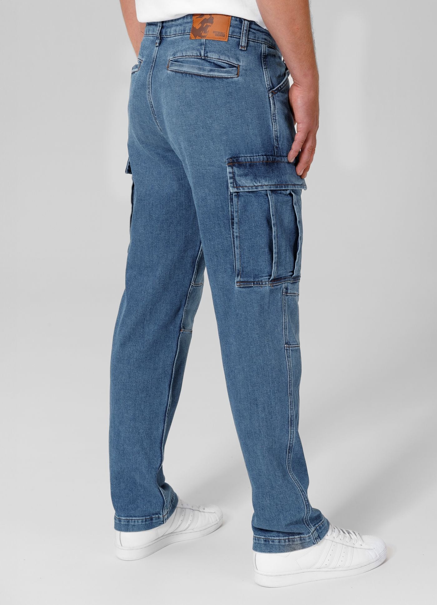 Spodnie Jeansowe bojówki Classic Wash Deerhorn