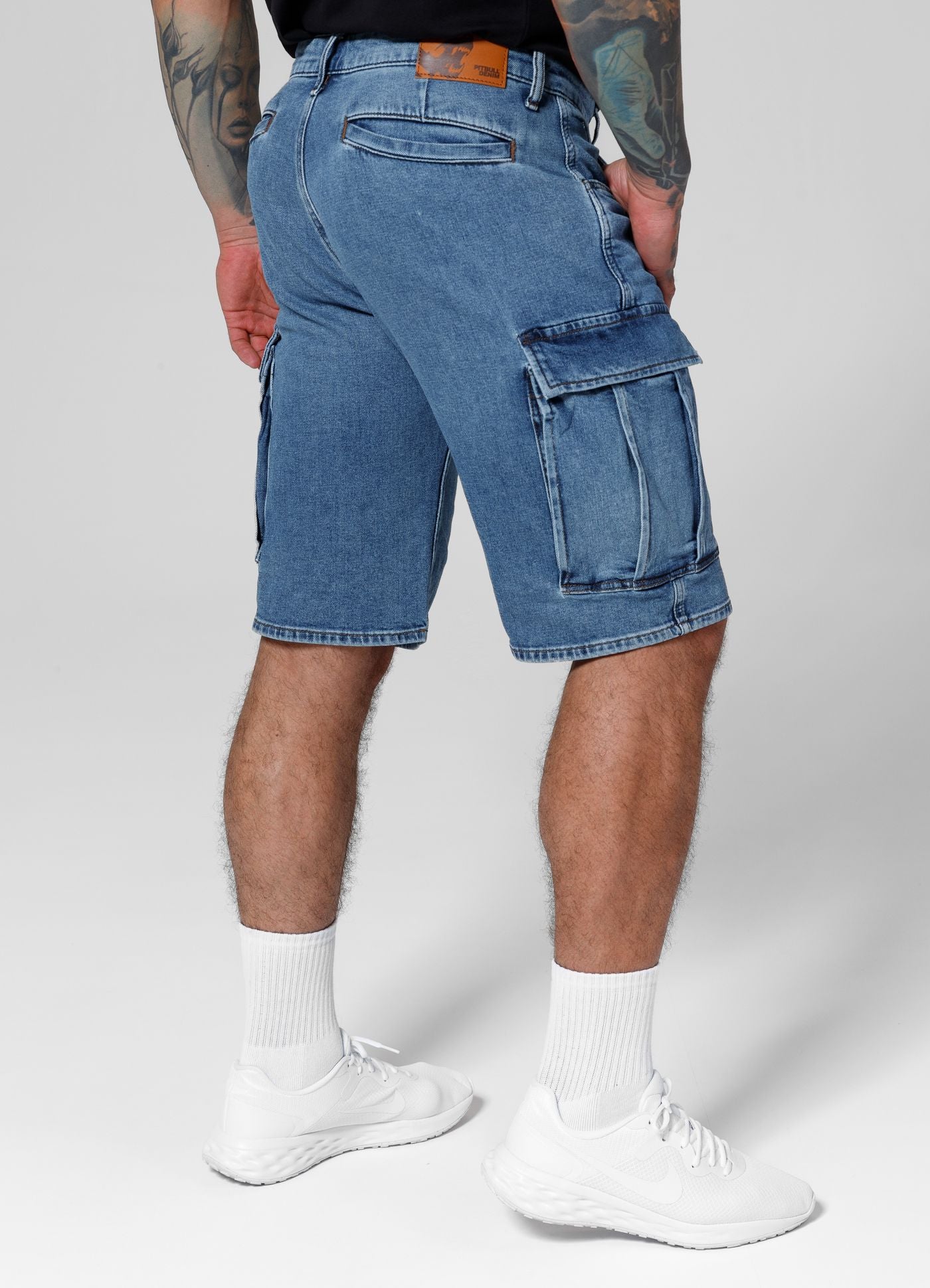 Szorty Jeansowe bojówki Classic Wash Deerhorn