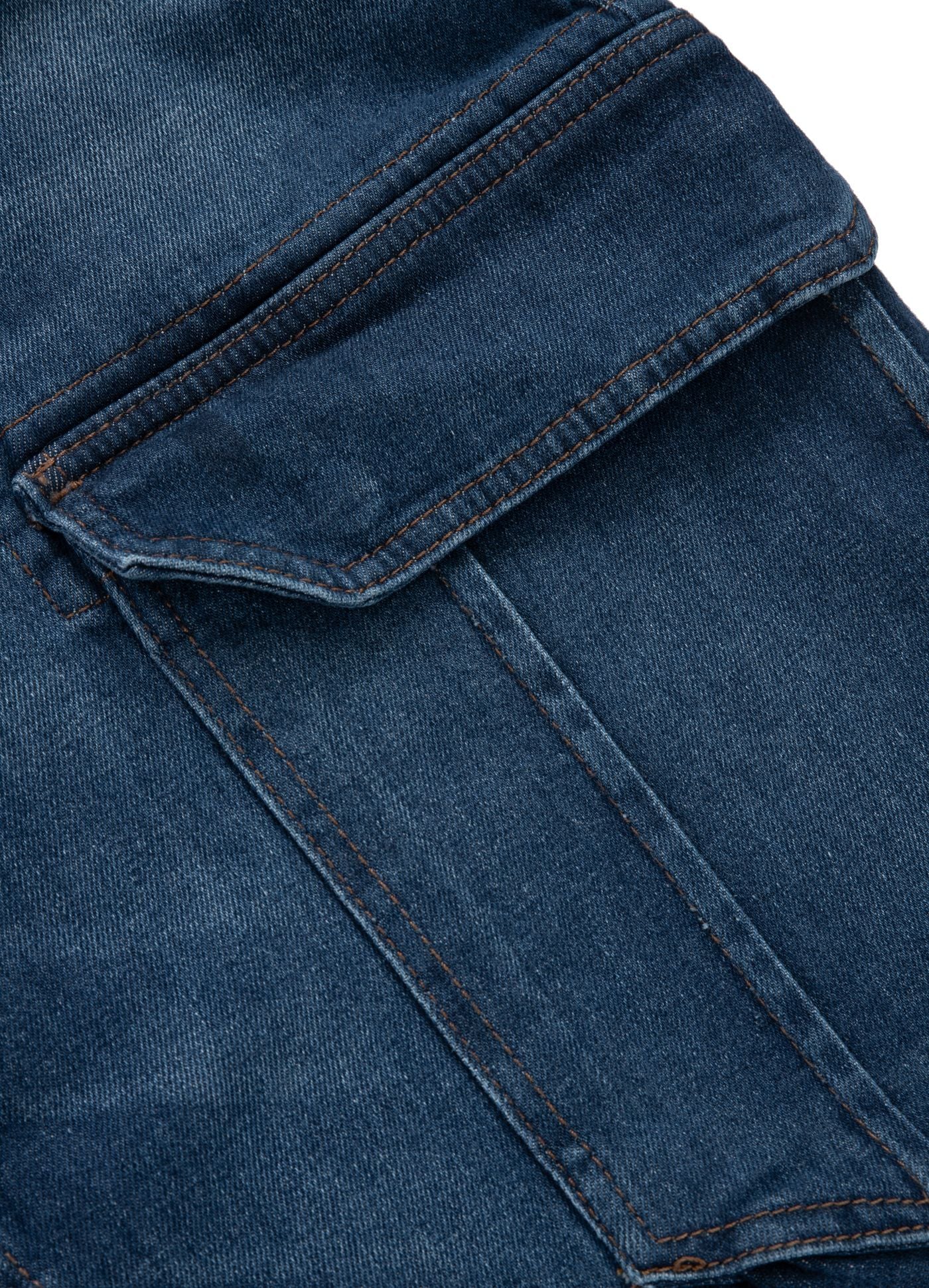 Szorty Jeansowe bojówki Navy Wash Longspur