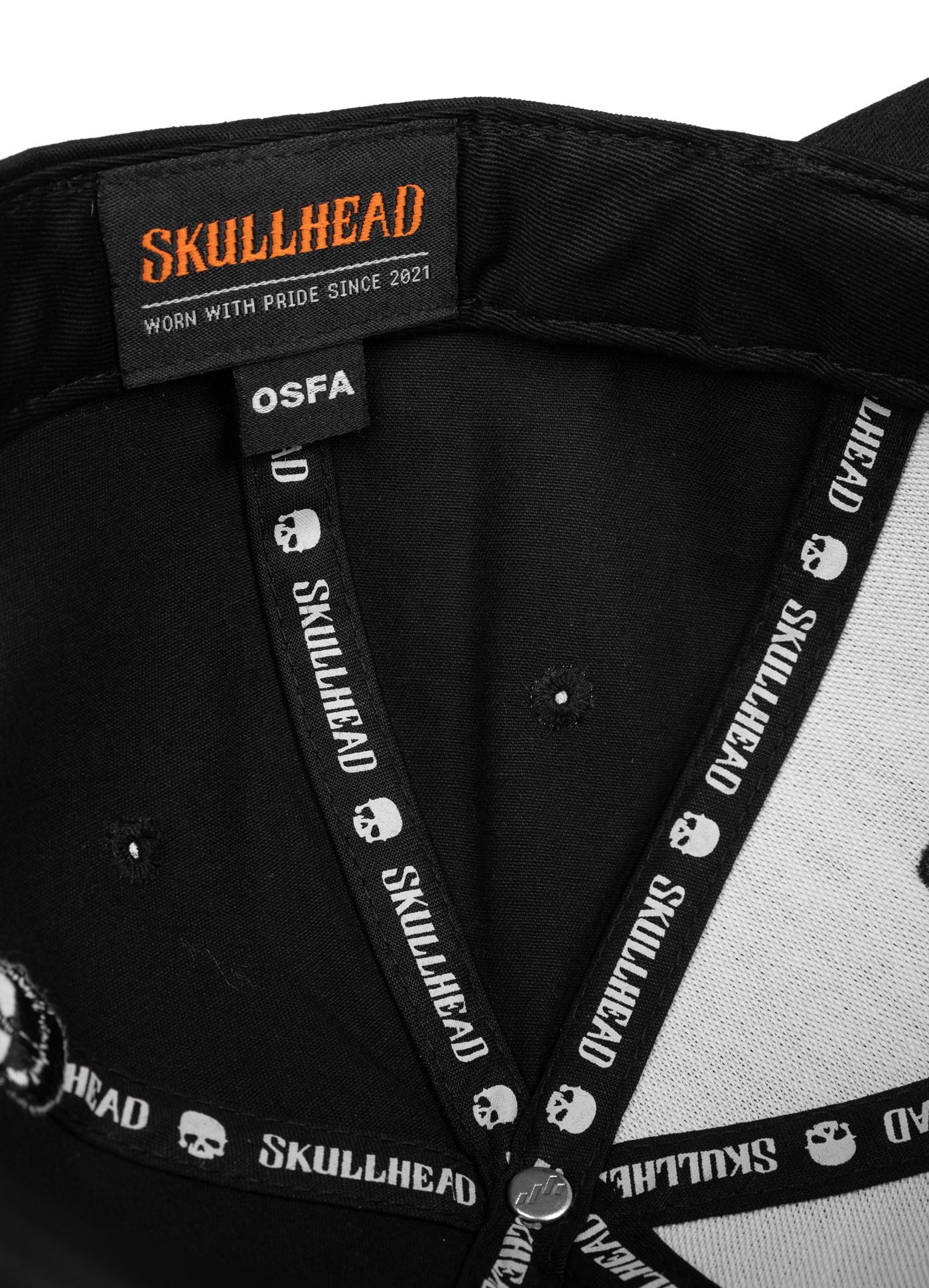 Czapka z daszkiem Snapback Velcro SKULLHEAD