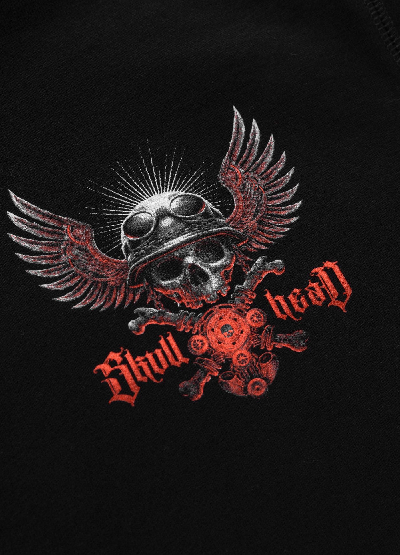 Bluza z kapturem STEEL AND SKULL