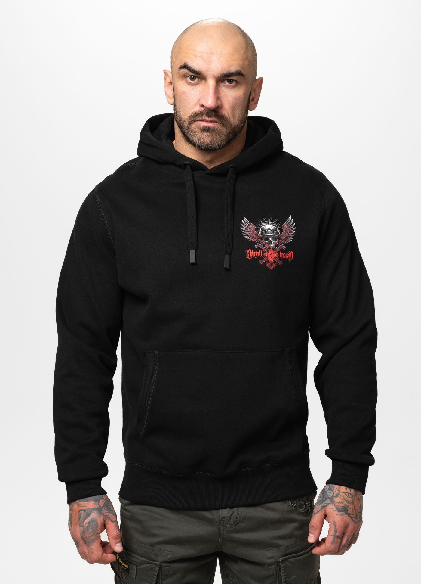 Bluza z kapturem STEEL AND SKULL