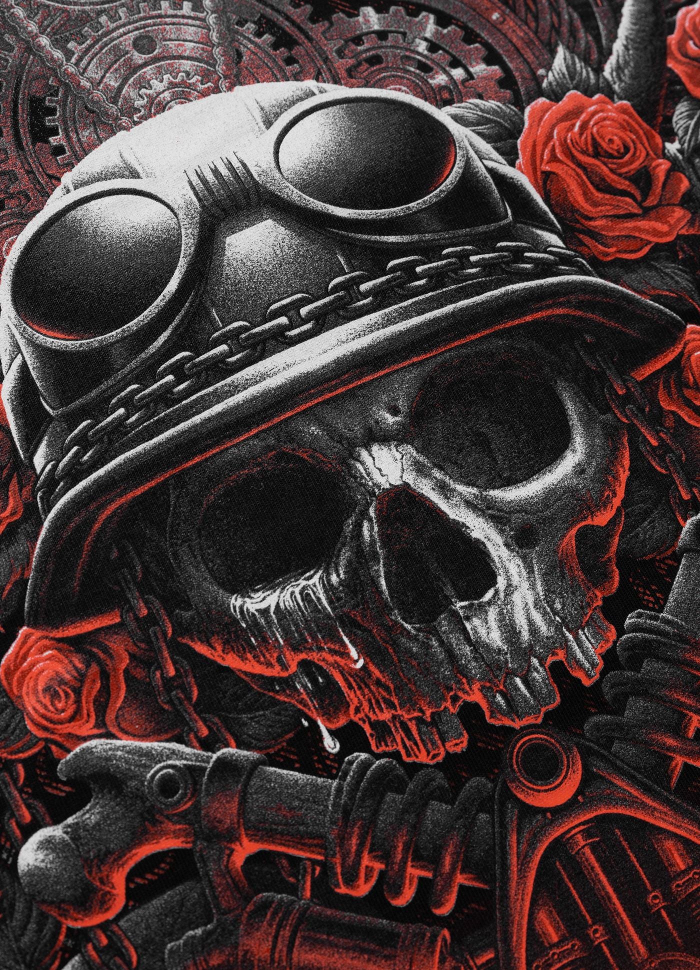 Koszulka STEEL AND SKULL