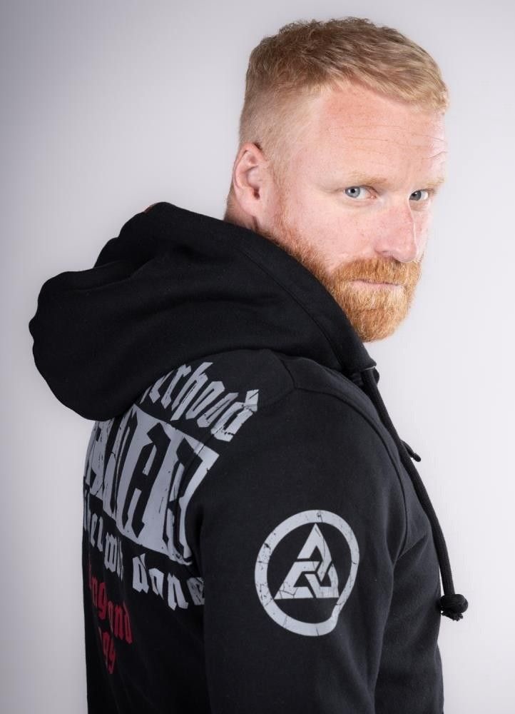 Bluza rozpinana z kapturem Nantwig