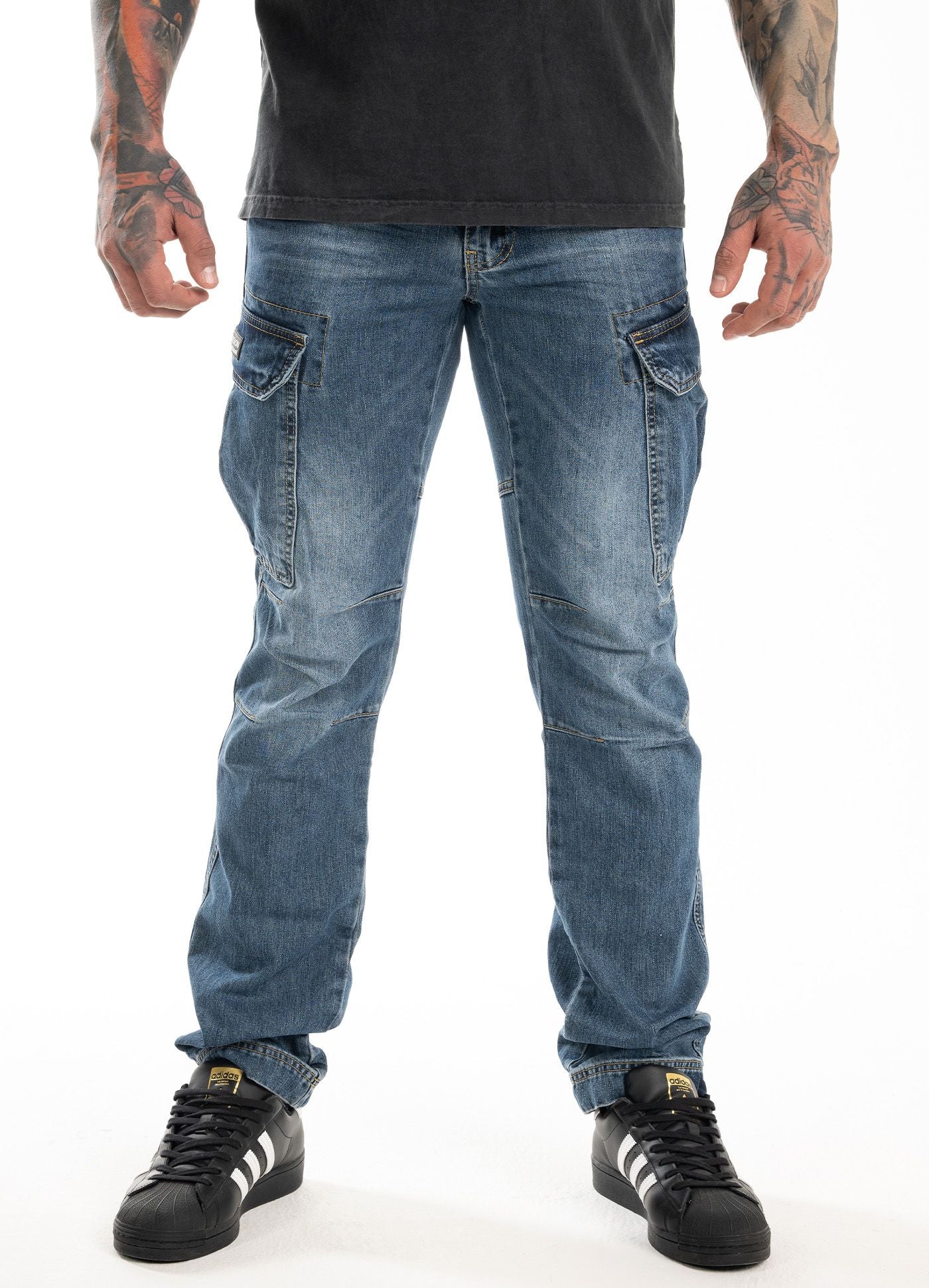 Spodnie Bojówki Jeans Sverre