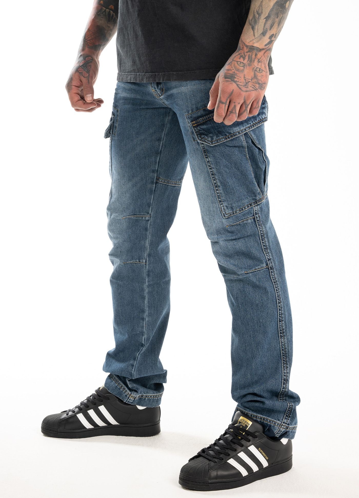 Spodnie Bojówki Jeans Sverre