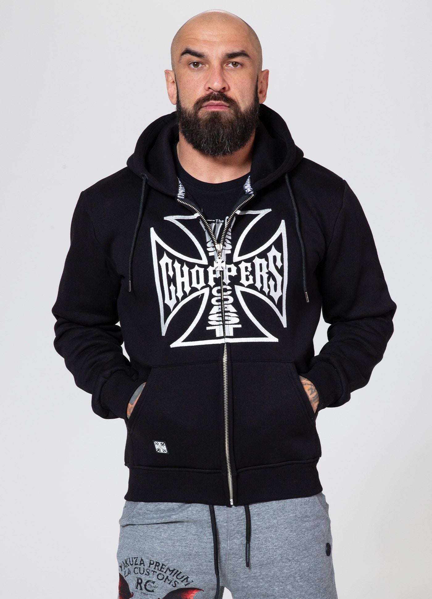 Bluza rozpinana z kapturem OG Logo