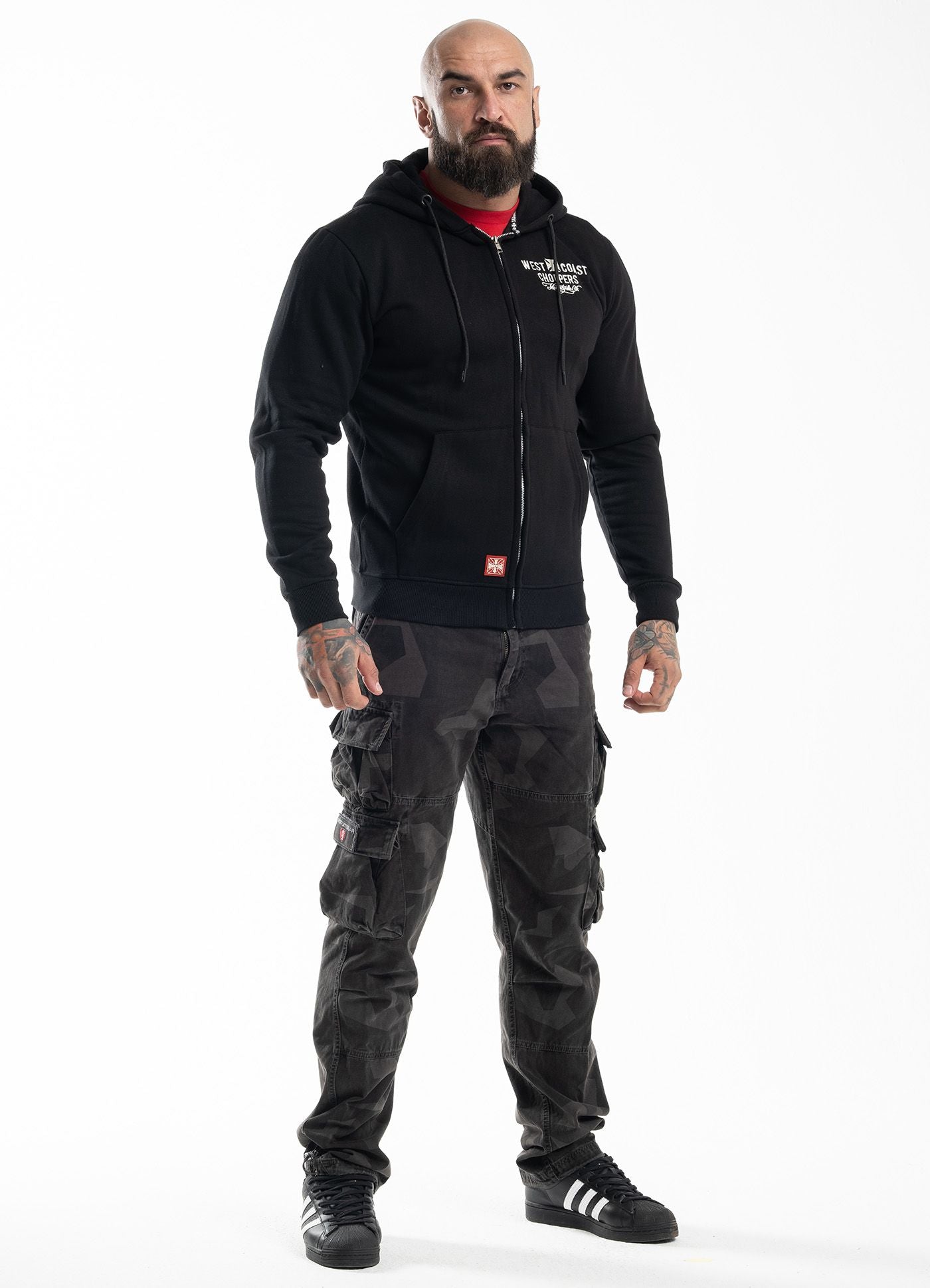 Bluza rozpinana z kapturem WCC Motorcycle Co.