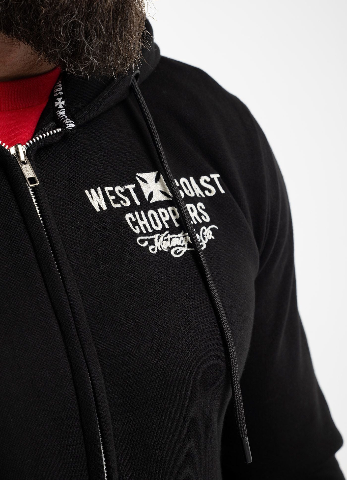 Bluza rozpinana z kapturem WCC Motorcycle Co.