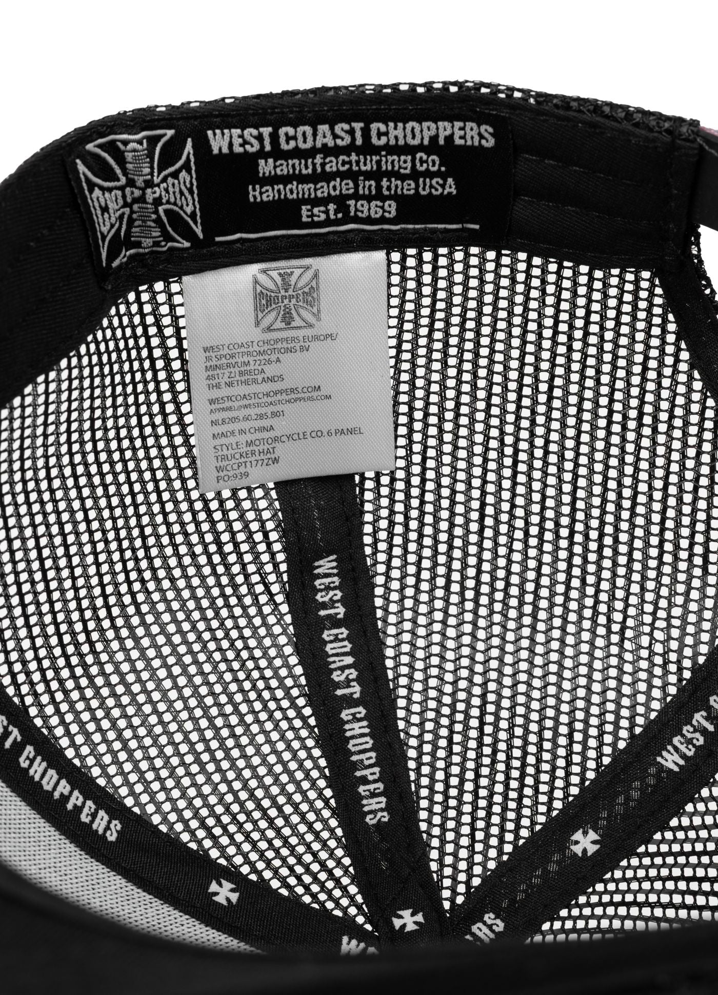 Czapka z daszkiem Snapback Motorcycle Co. Mesh