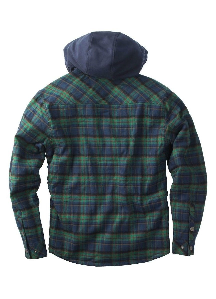 Kurtka flanelowa z kapturem Sherpa