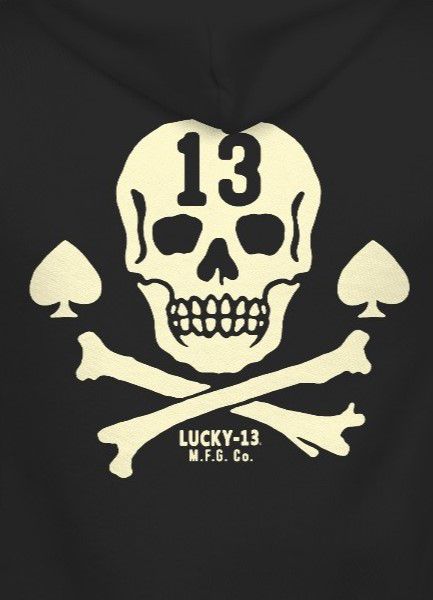 Bluza rozpinana z kapturem Pirate Skull