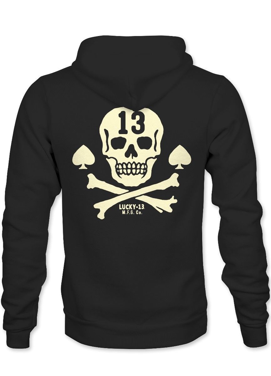 Bluza rozpinana z kapturem Pirate Skull