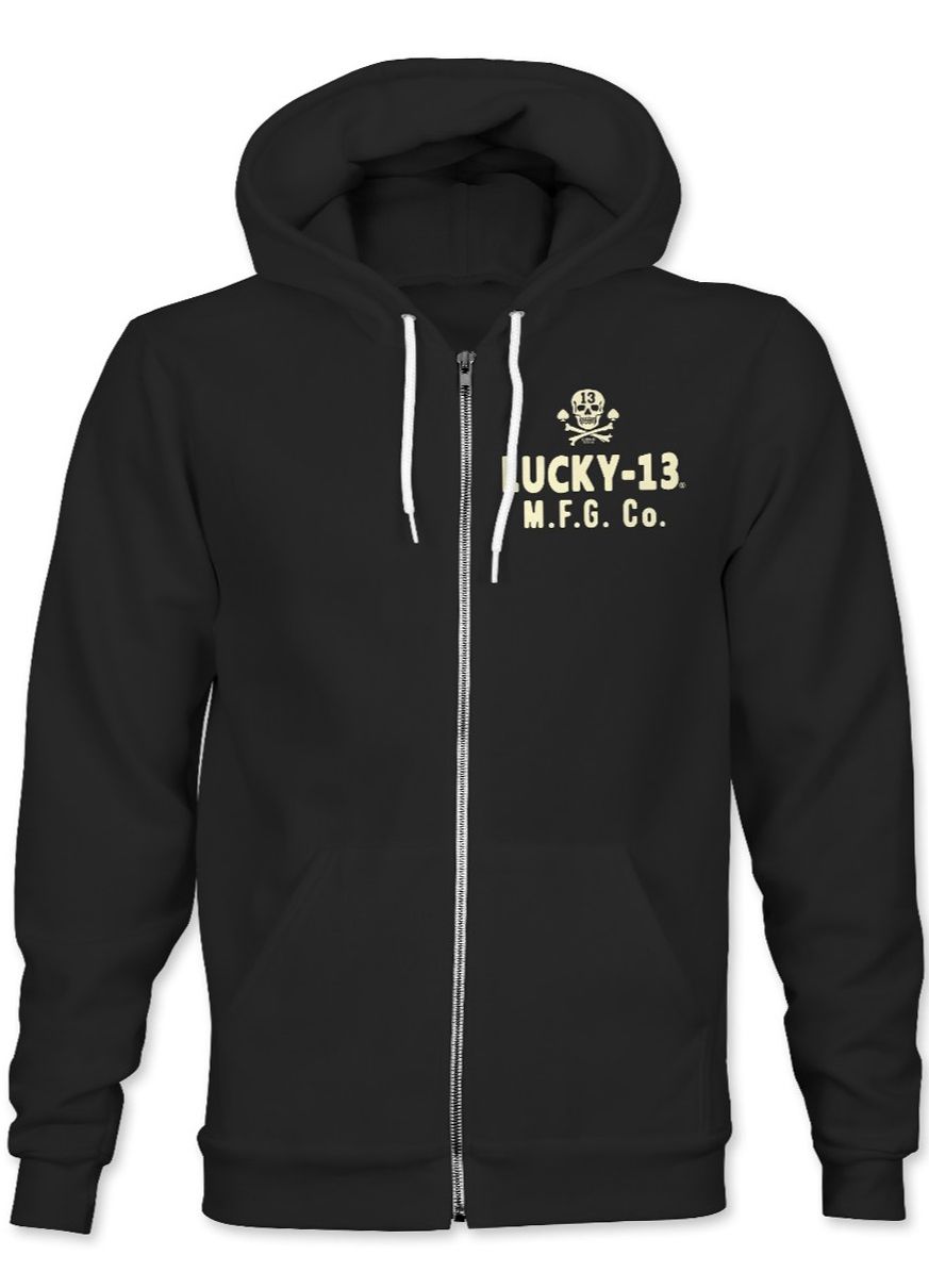 Bluza rozpinana z kapturem Pirate Skull