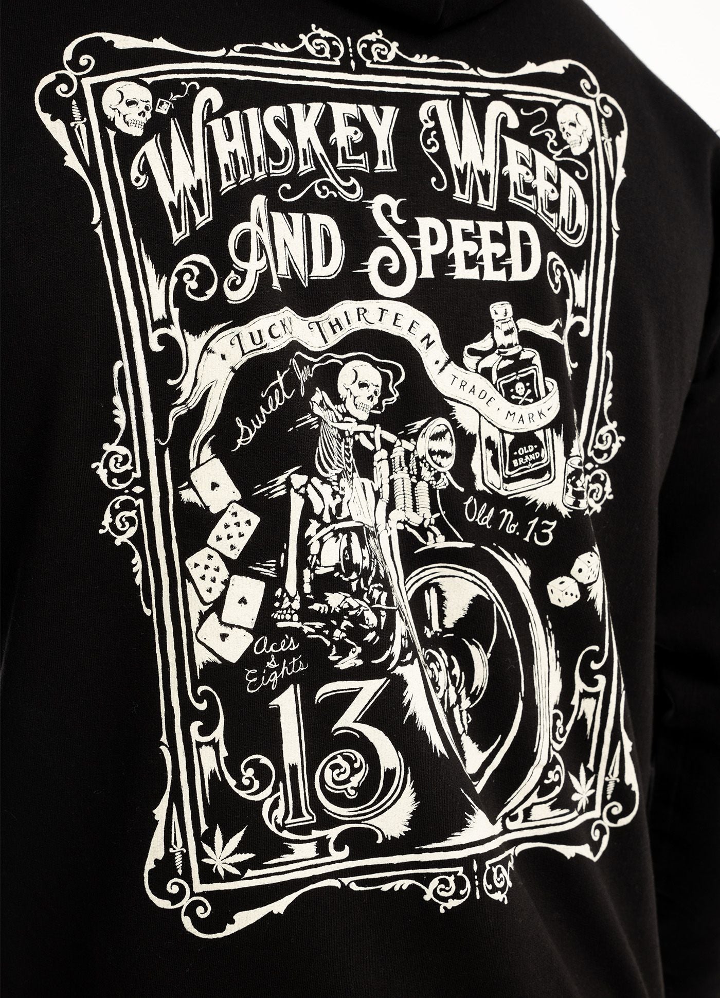 Bluza rozpinana z kapturem Old No. 13