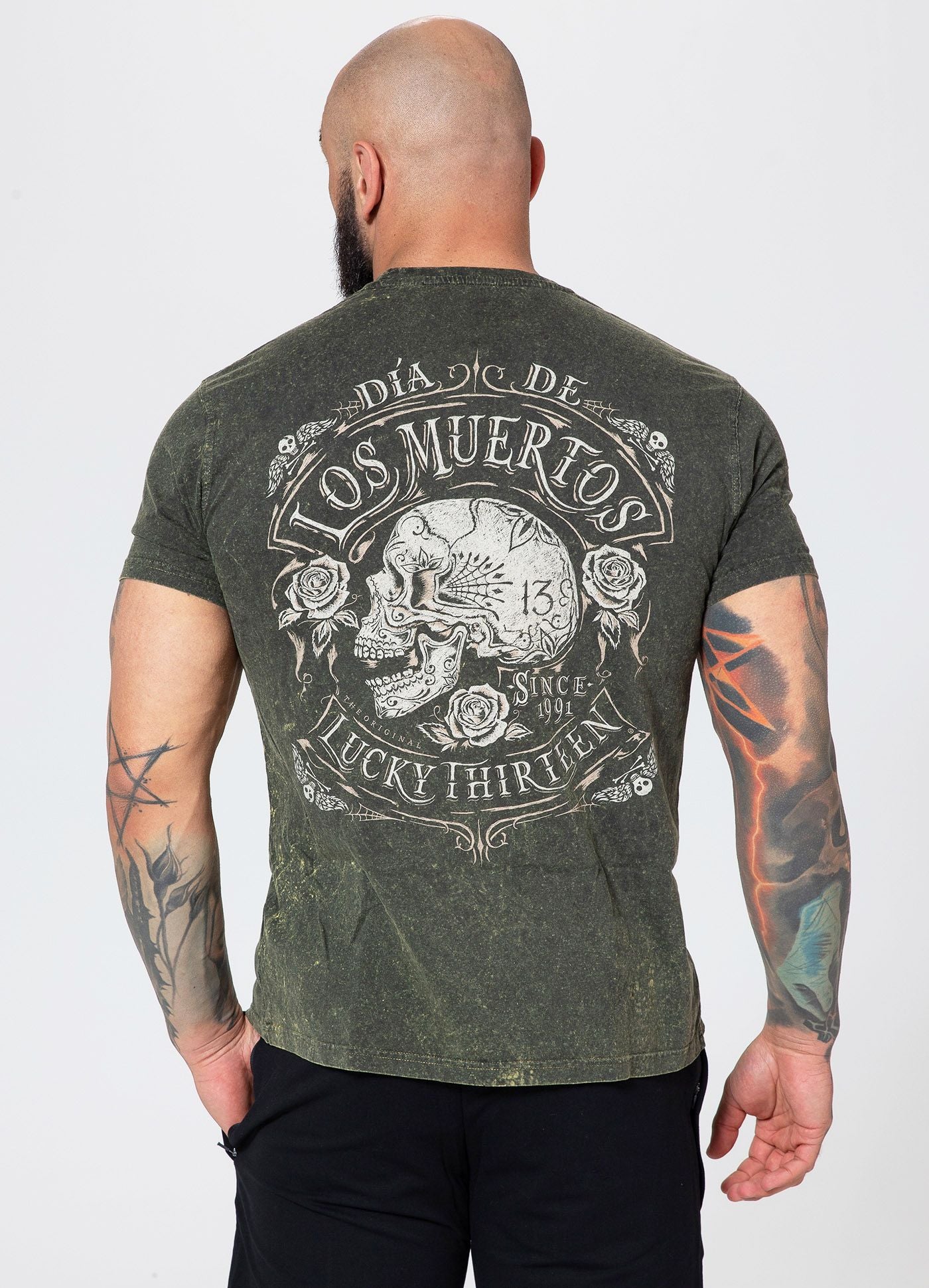 Koszulka Washed Dead Skull