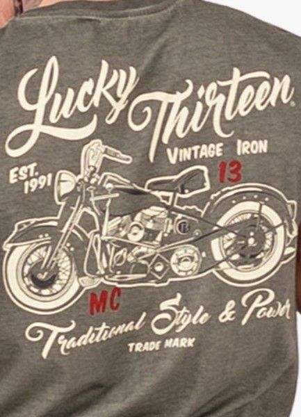 Koszulka Washed Vintage Iron