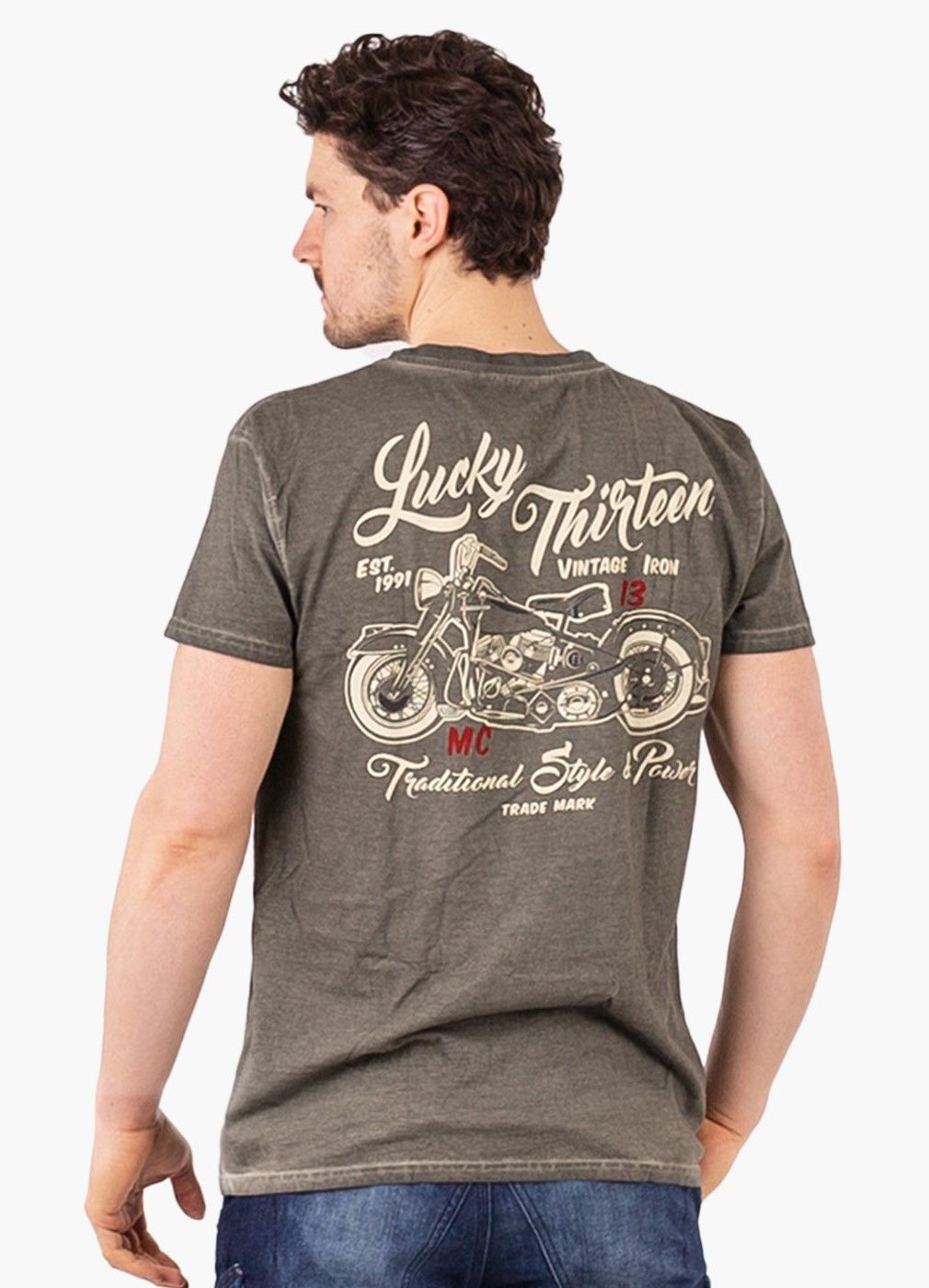 Koszulka Washed Vintage Iron