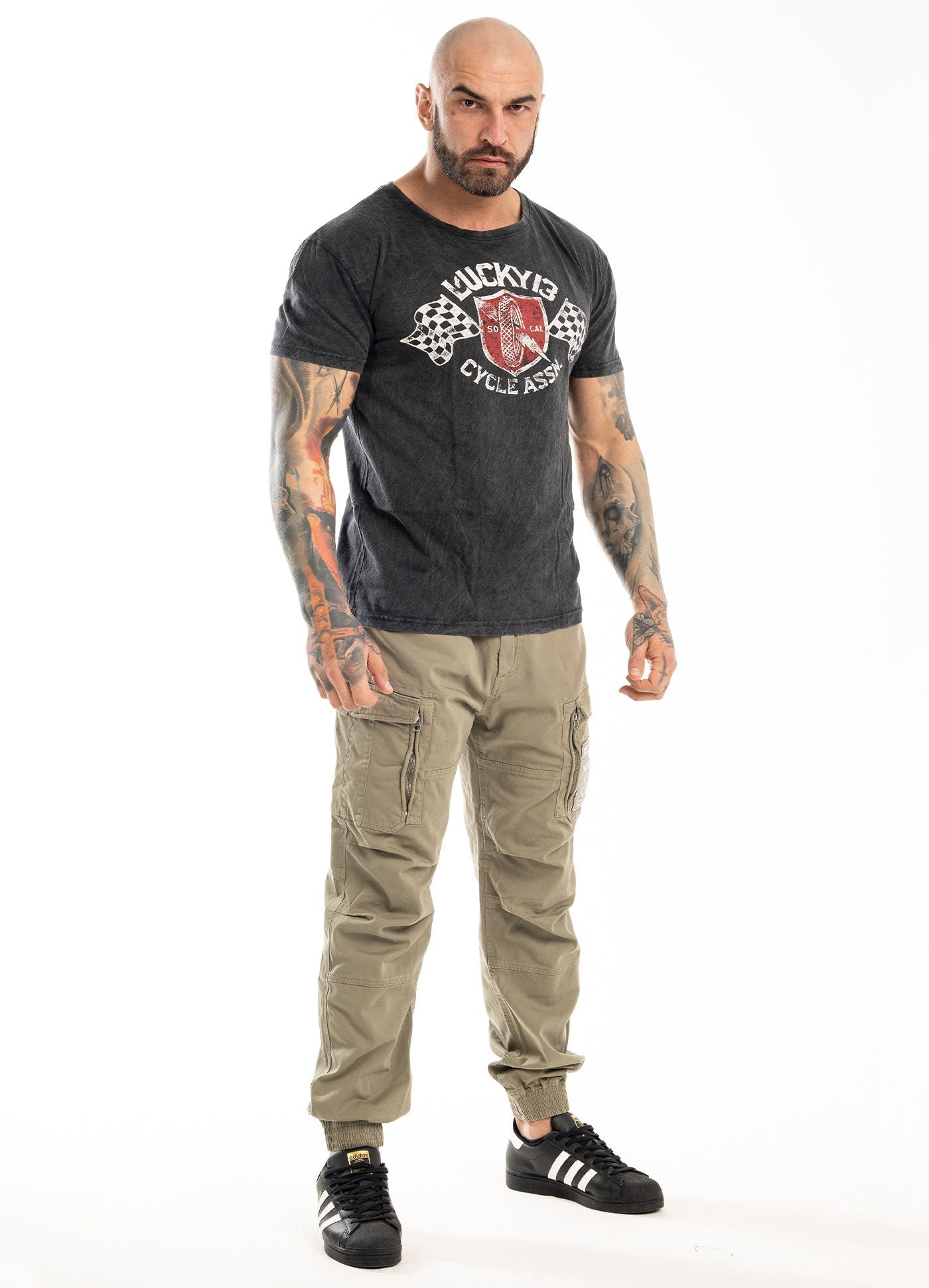 Koszulka Washed Vintage L13 Cycle Assn..