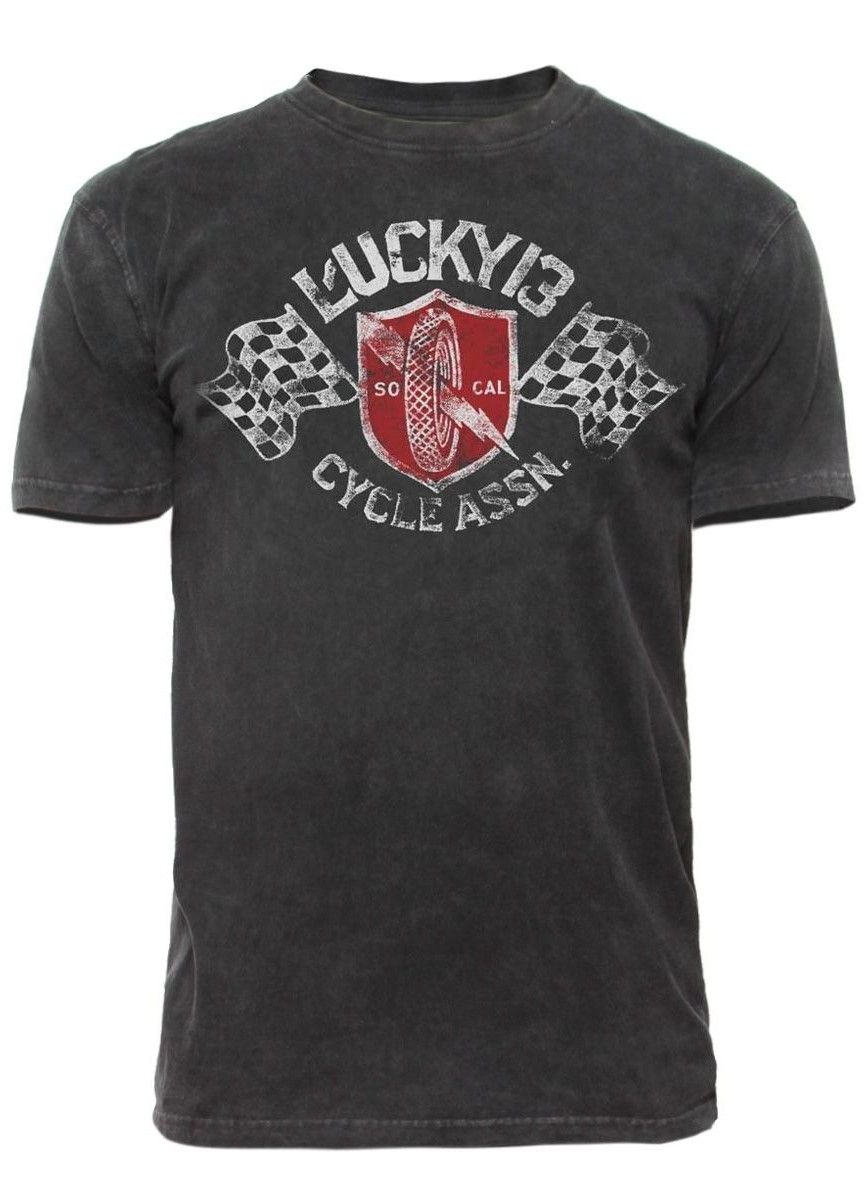 Koszulka Washed Vintage L13 Cycle Assn..