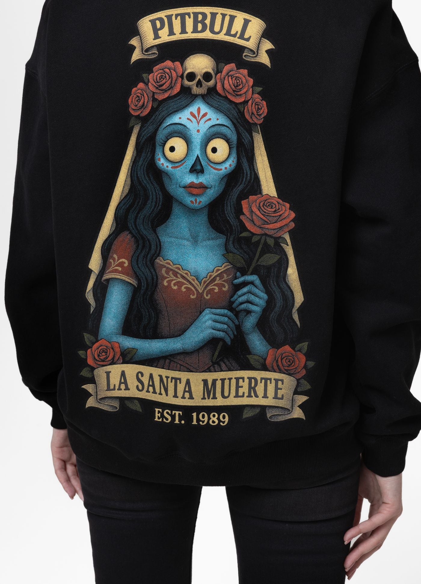 Bluza z kapturem LA SANTA MUERTE