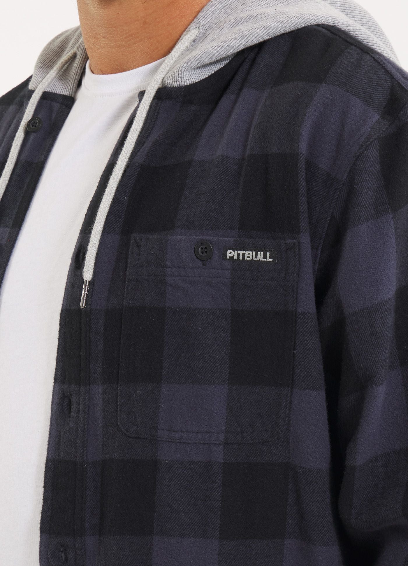 Koszula flanelowa z kapturem Woodson