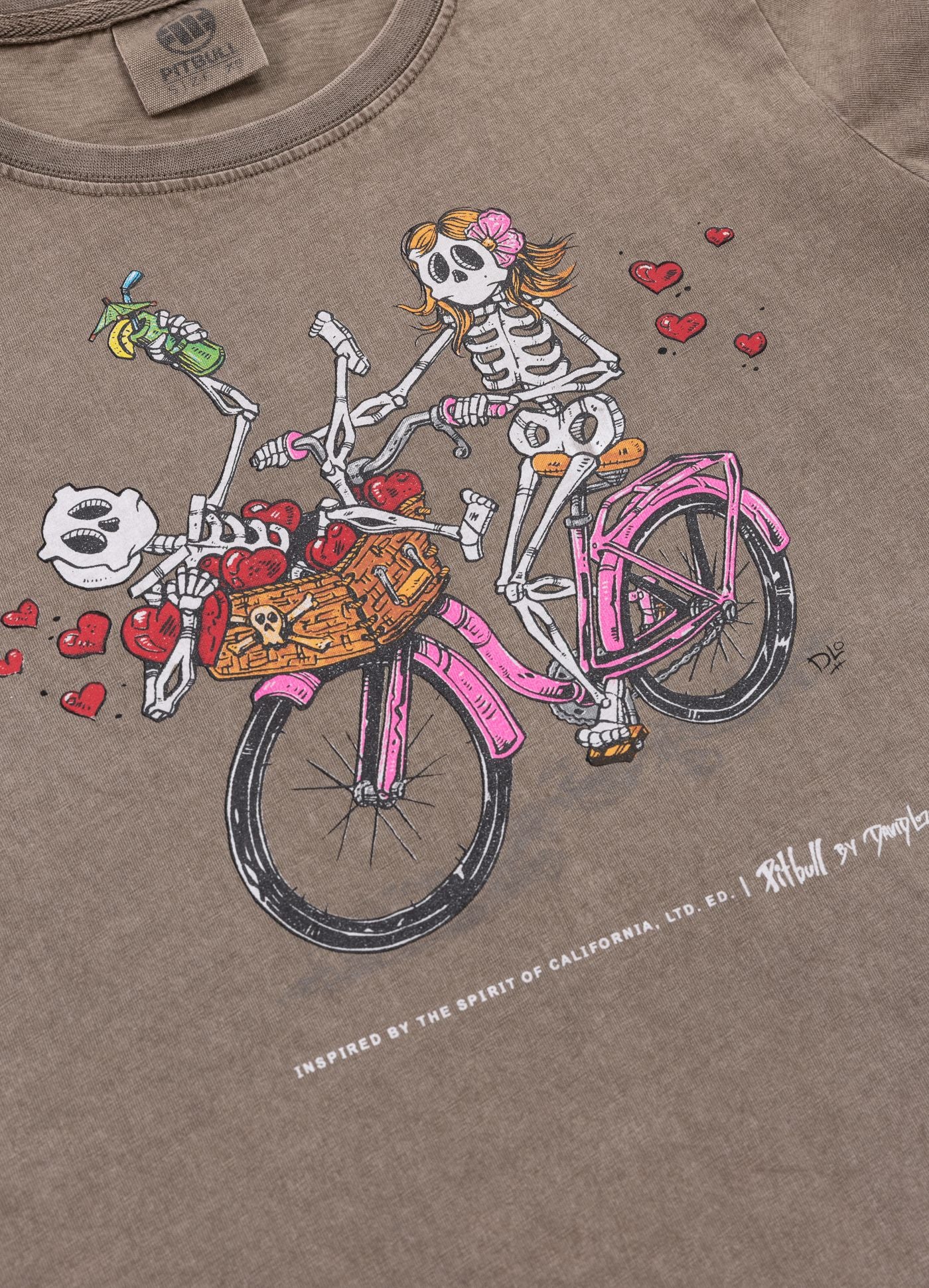 Koszulka damska Denim Washed CRUISINANDBOOZIN