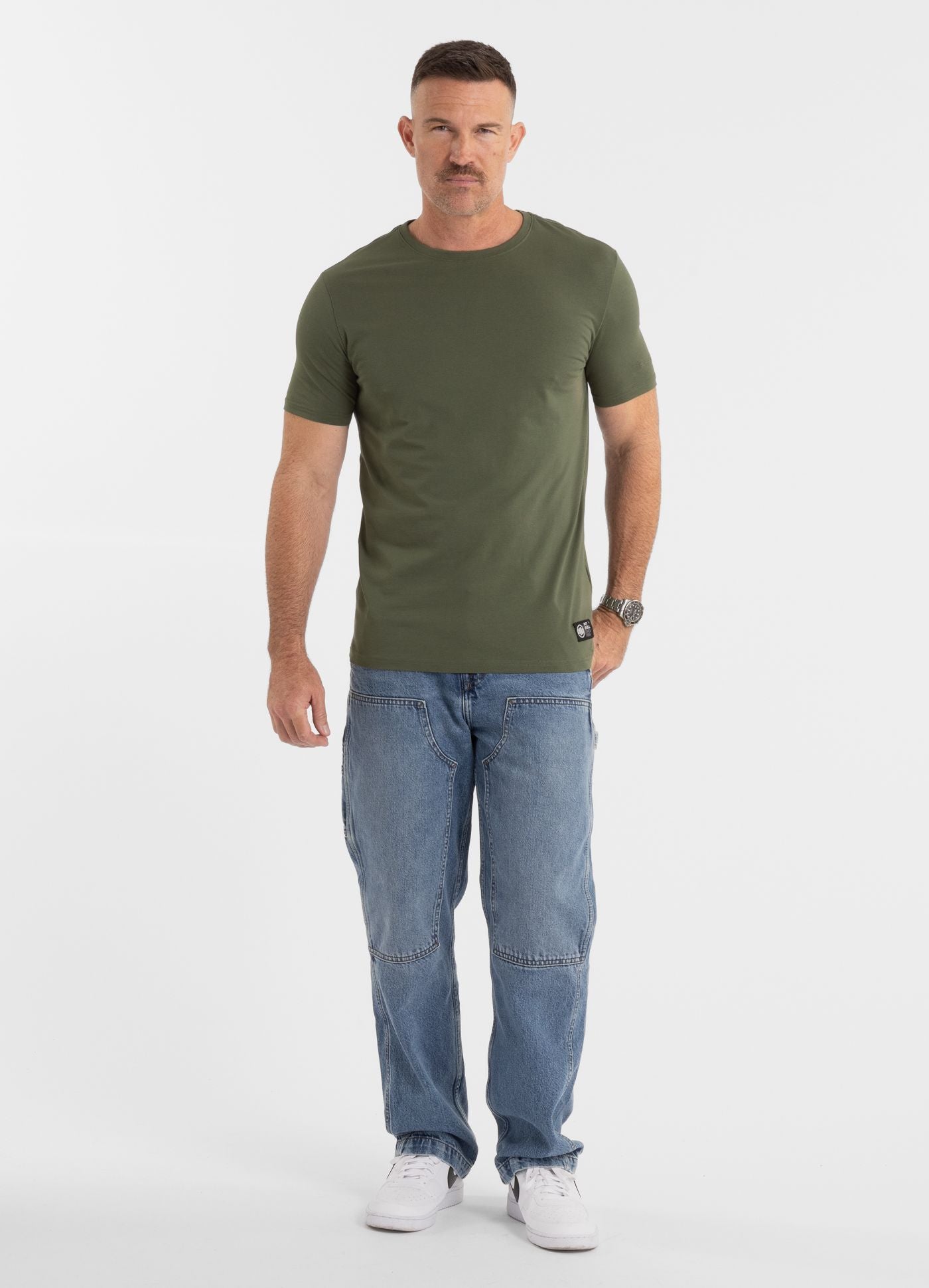 Koszulka męska Slim Fit NO LOGO