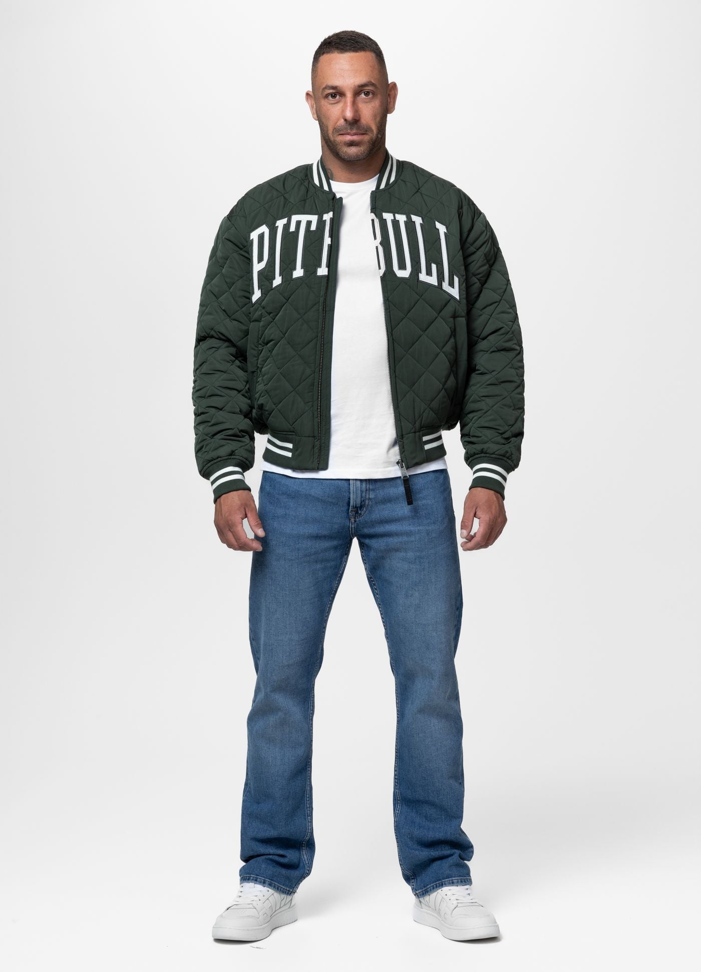 Kurtka pikowana przejściowa bejsbolówka JUPITER