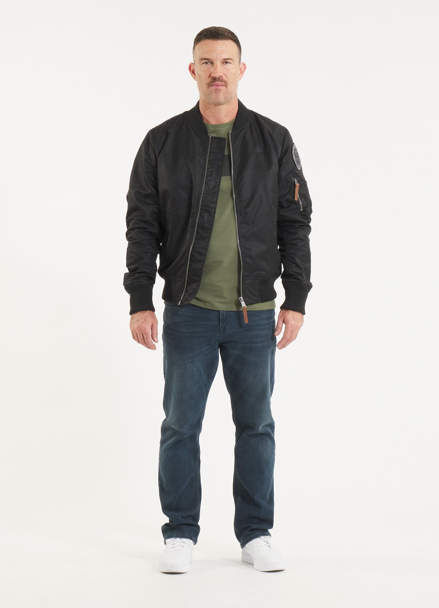 Kurtka przejściowa męska MA-1 Logo