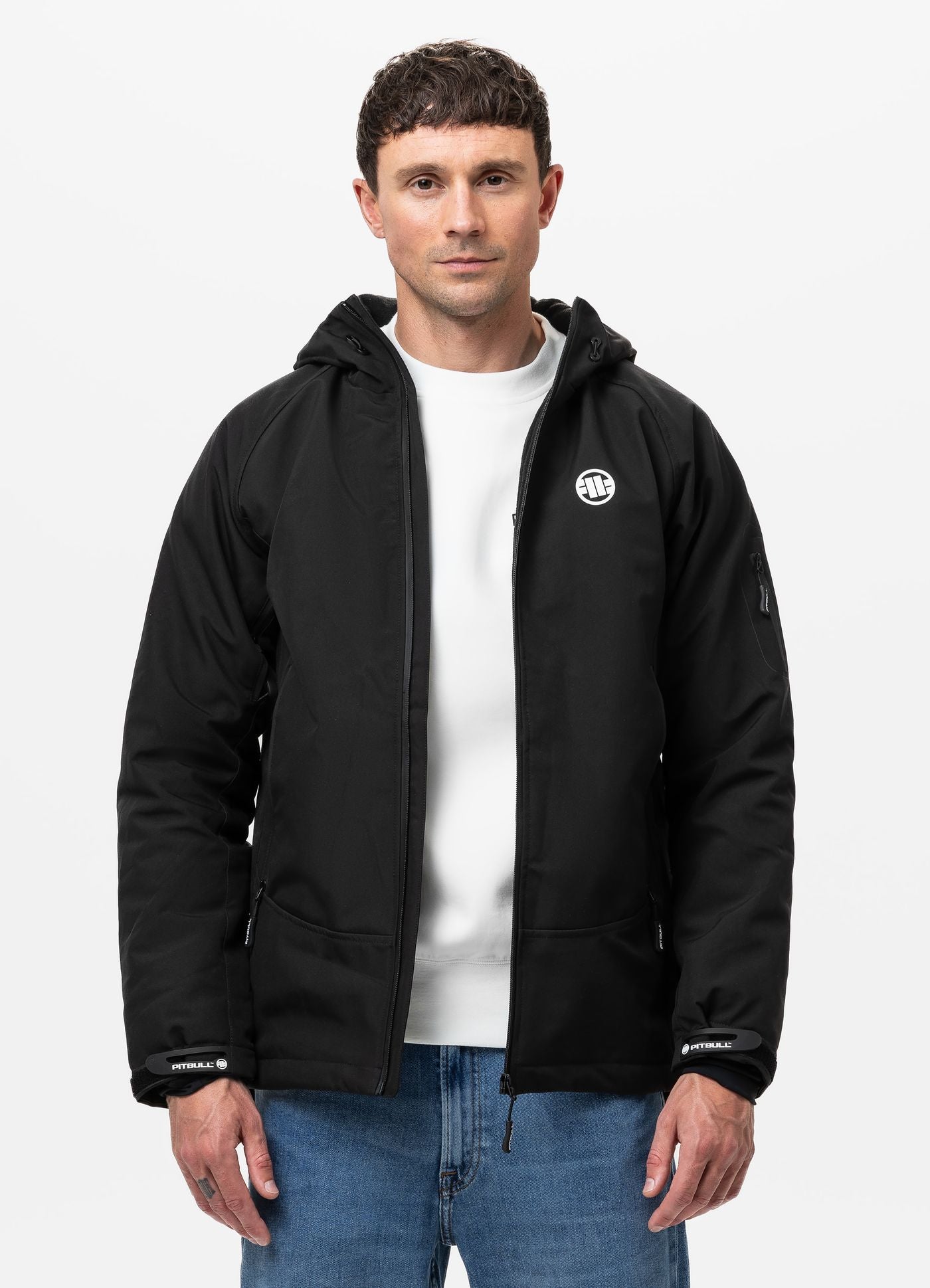 Kurtka zimowa softshell z kapturem ROCKFISH